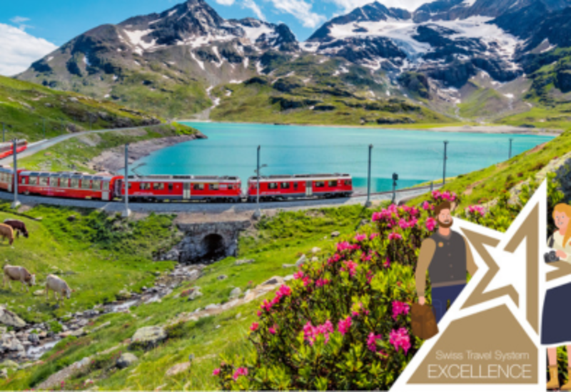 The new Swiss Travel System Excellence Program is the new e-learning platform for people who want to know all about Switzerland. Valais, Suisse.