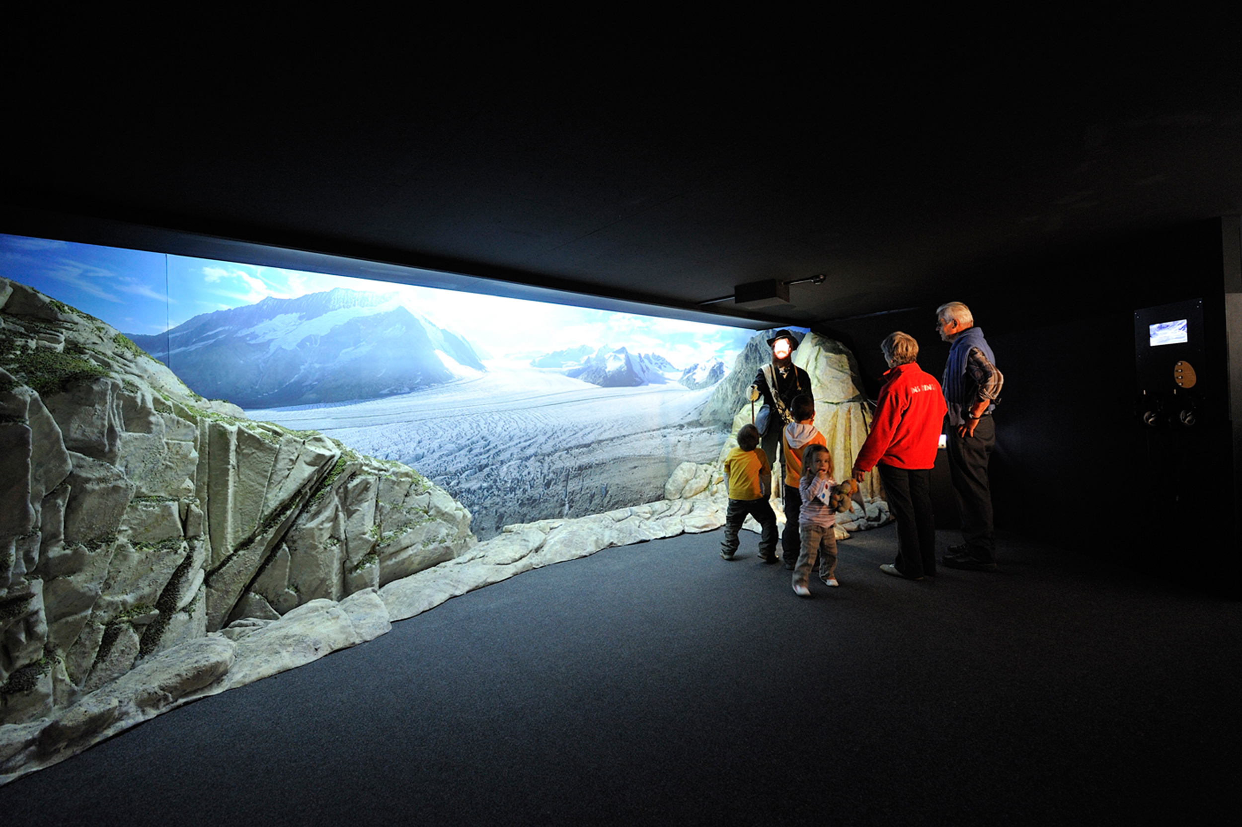 Ice world, Aletscharena