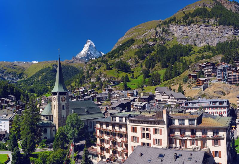 Zermatt, Sommer, Wallis