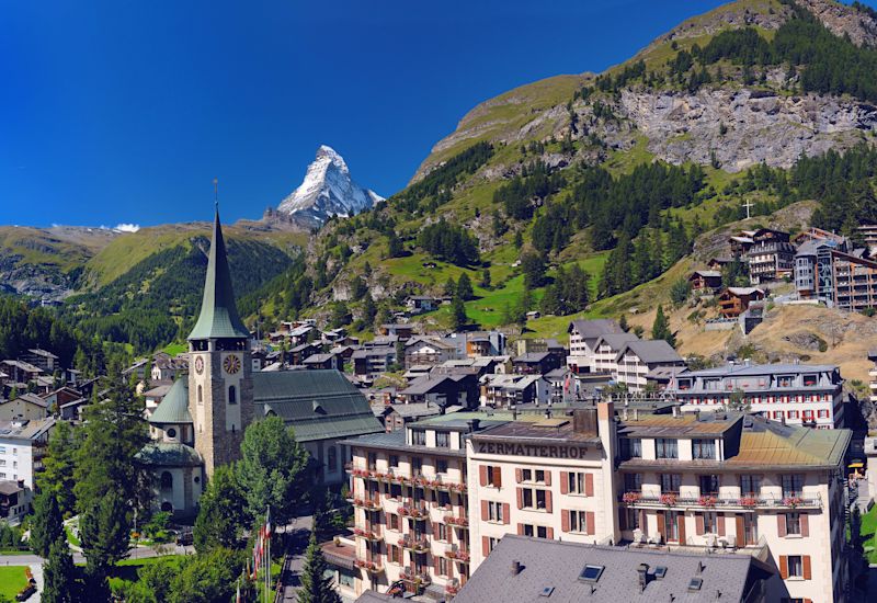 Zermatt, Sommer, Wallis