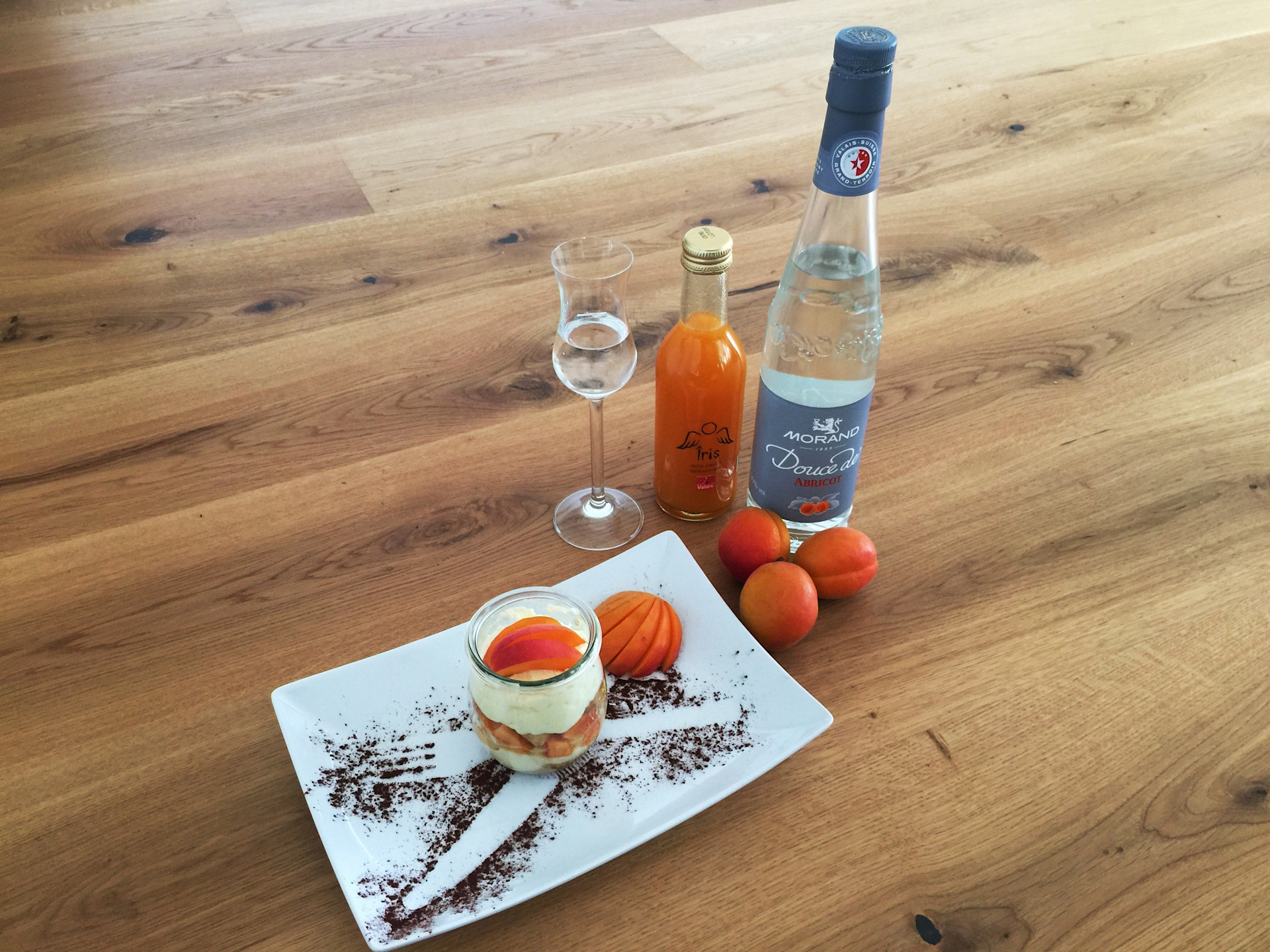 Aprikosentiramisu