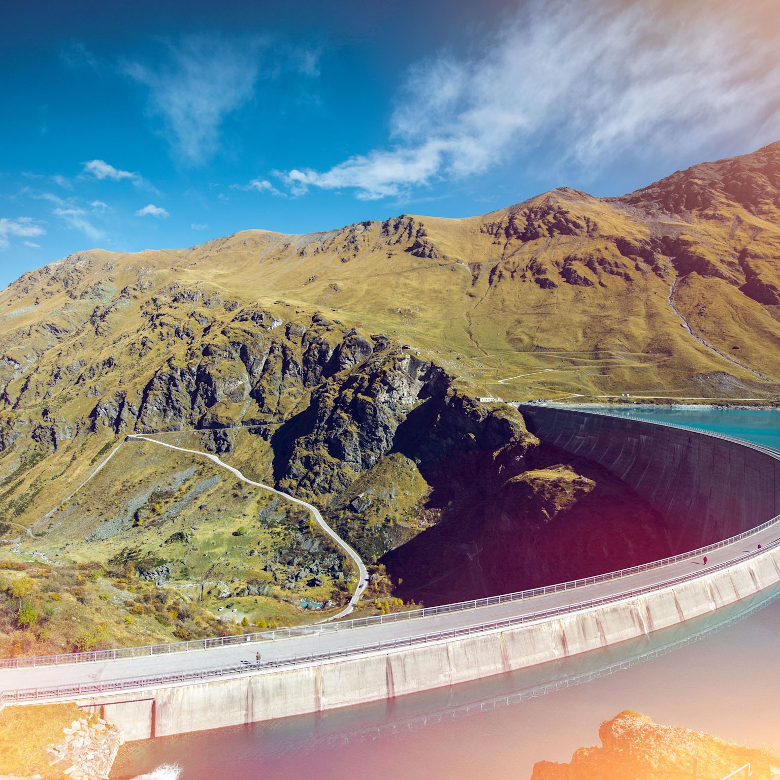 Barrage Moiry Grimentz Val d'Anniviers Valais Wallis Suisse Switzerland Schweiz