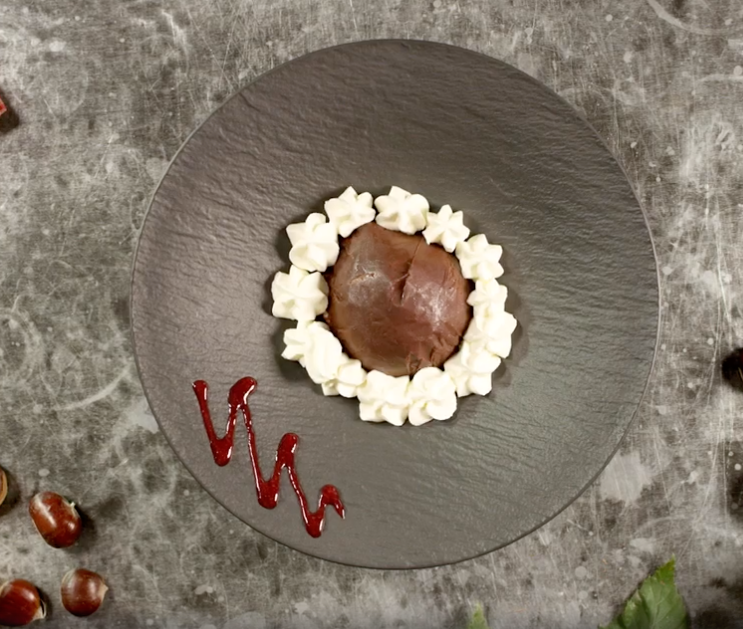 Pavé chocolat châtaignes