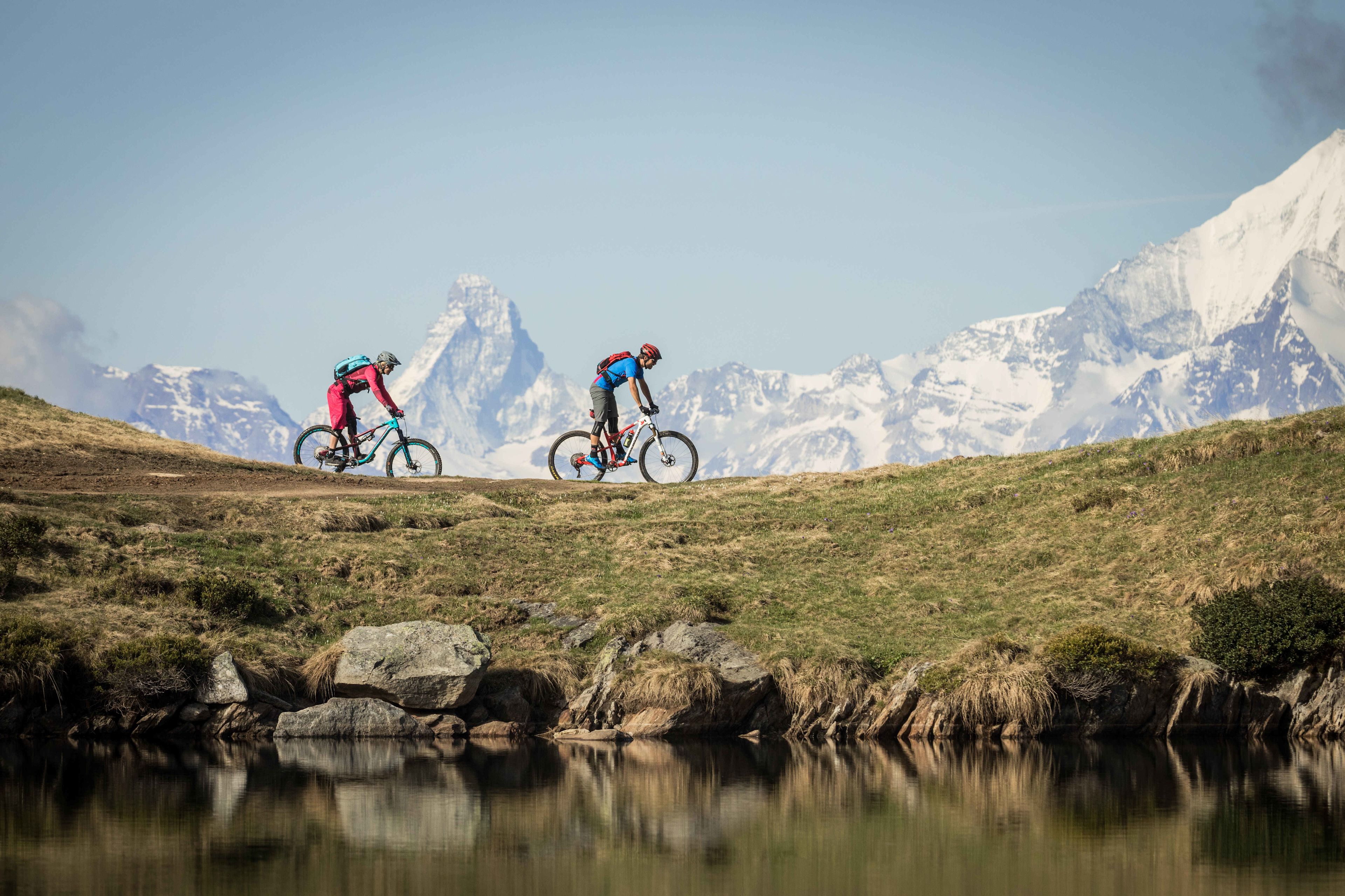 Guides VTT Cervin Moosfluh Valais Wallis Schweiz Suisse