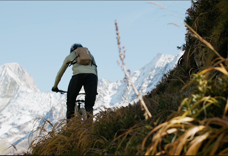 Moutainbike, VTT, BIetschhorn, Flowtrail, Bike, Lötschental, Valais, Switzerland