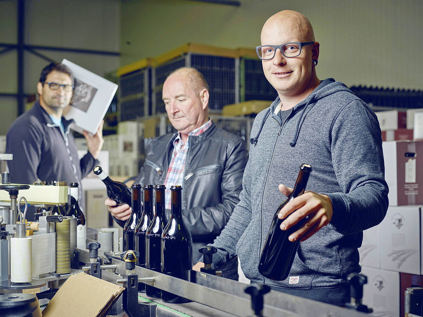 Romain Papilloud, Cave Vieux-Moulin à Vétroz, Valais