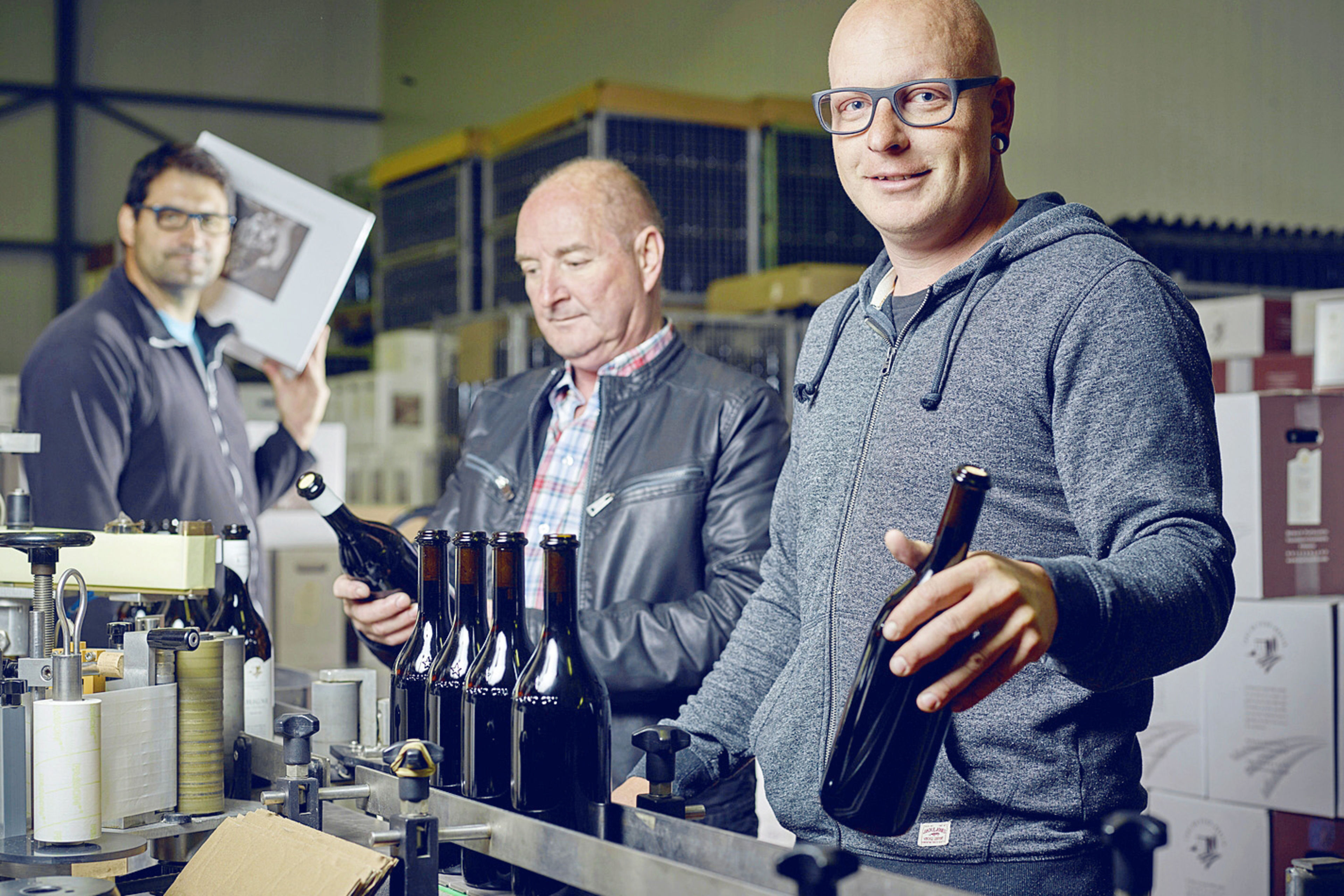 Romain Papilloud, Cave Vieux-Moulin à Vétroz, Valais