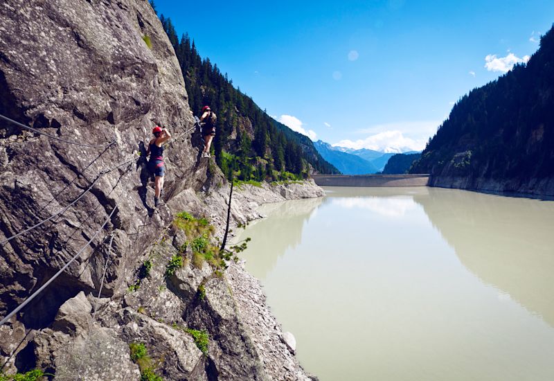 Klettersteig Aletsch, Blatten-Belalp, Wallis