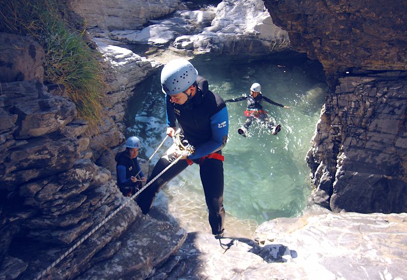 Adrenatur, Crans-Montana, Canyoning und Rafting, Wallis