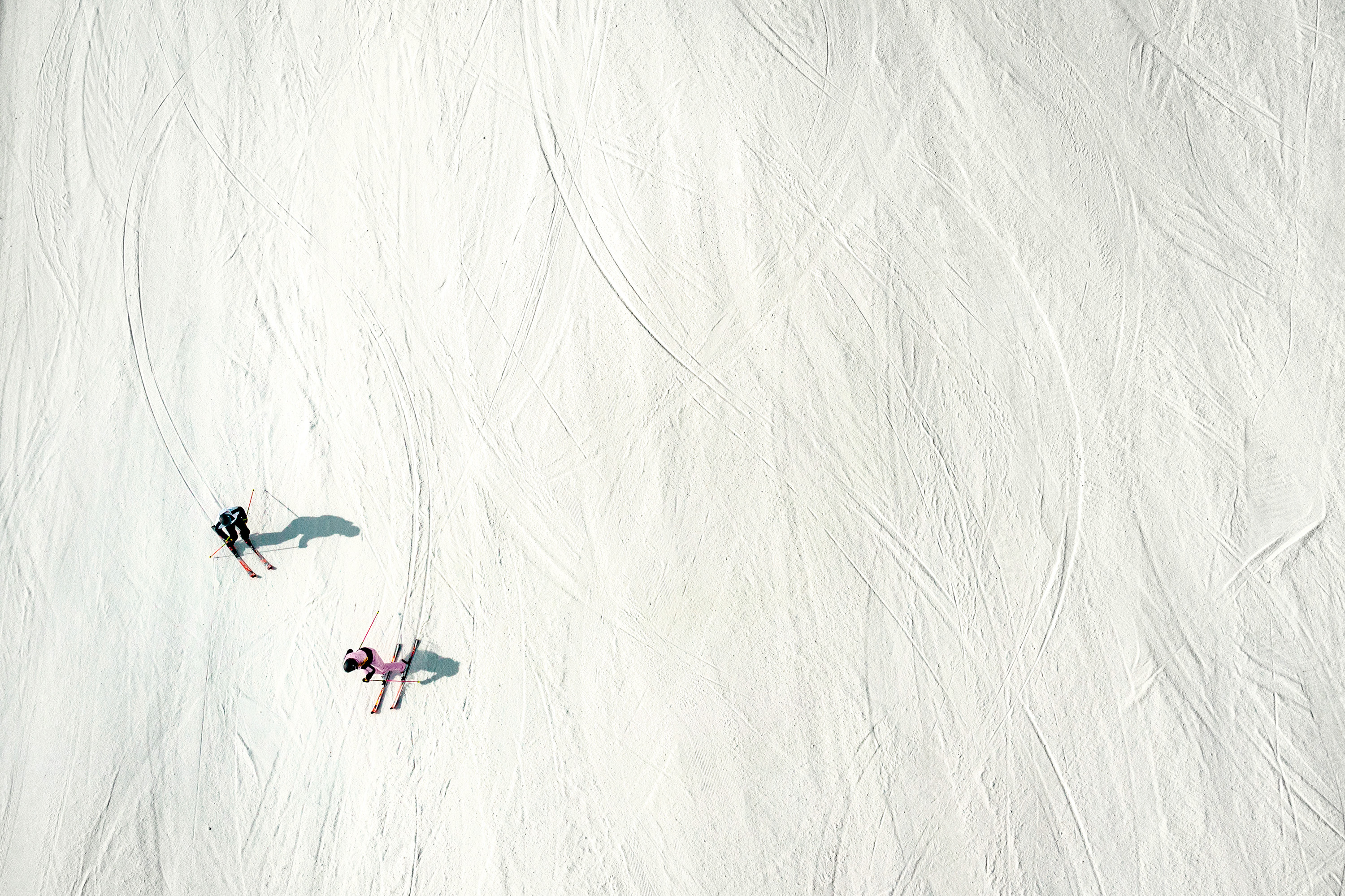 Mélanie et Loïc, en quête du virage parfait.