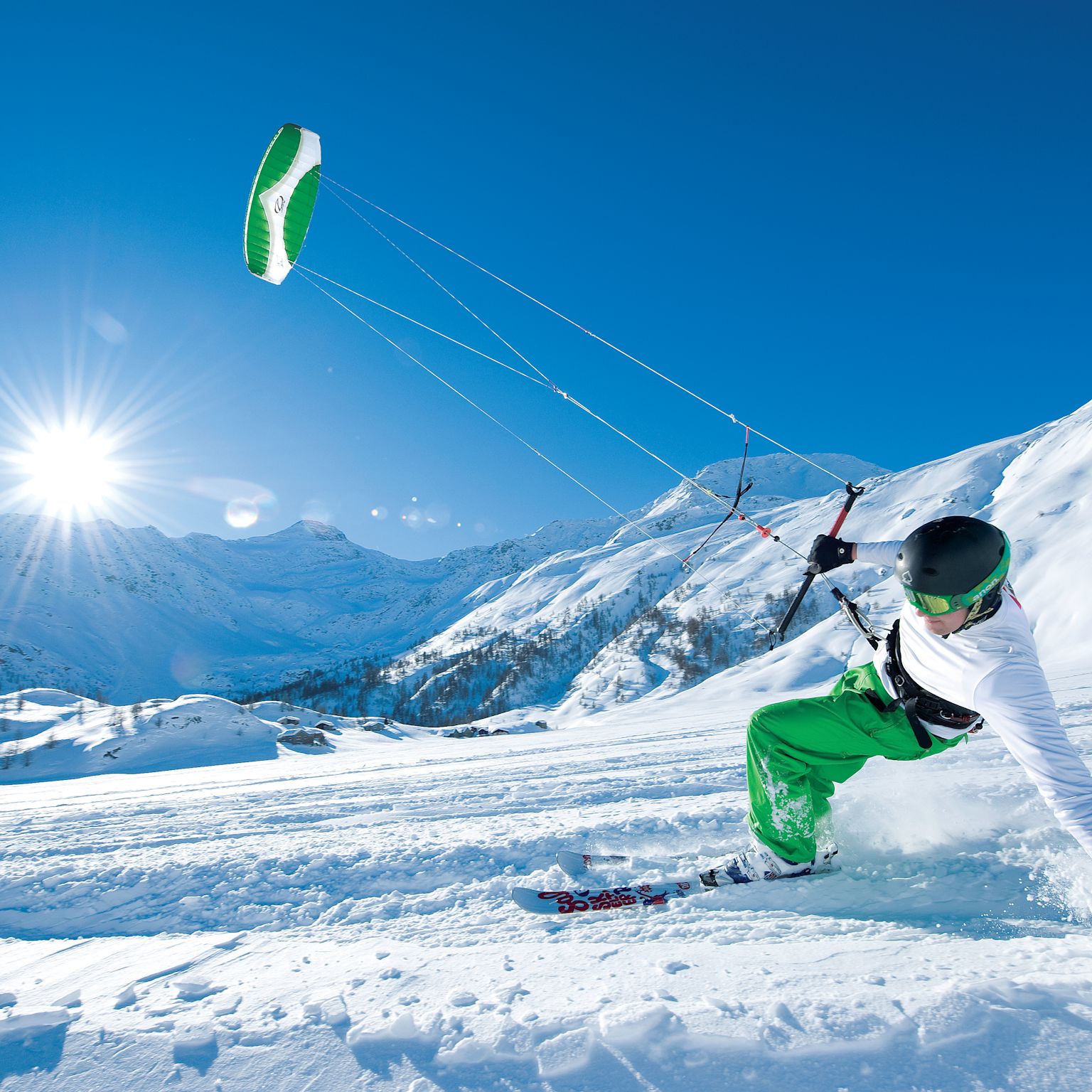 Adrénalin, hiver, Valais