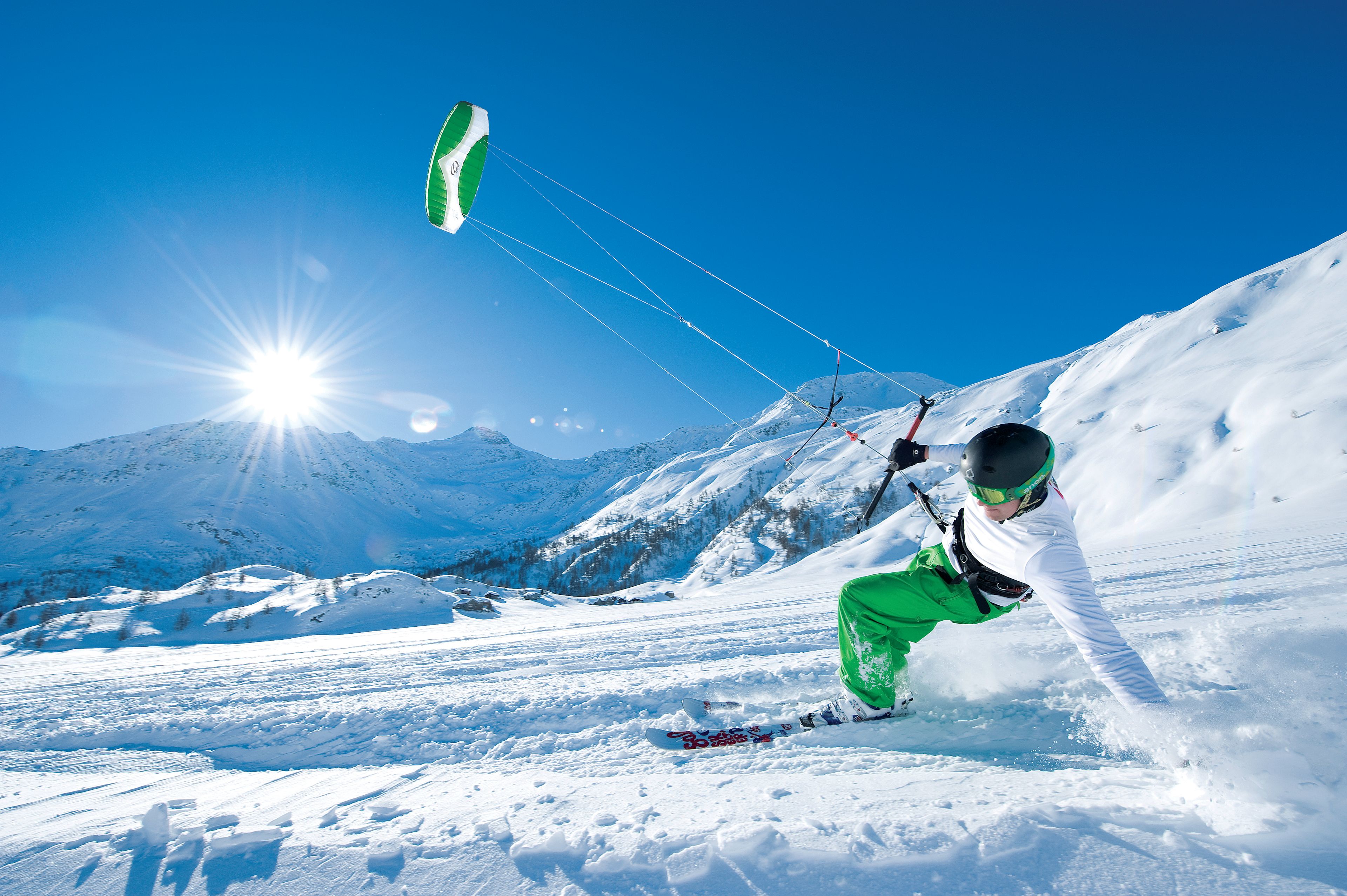 Adrénalin, hiver, Valais