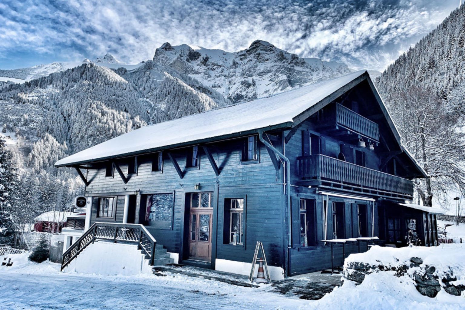 The Grand Paradis guest house in Champéry, Valais