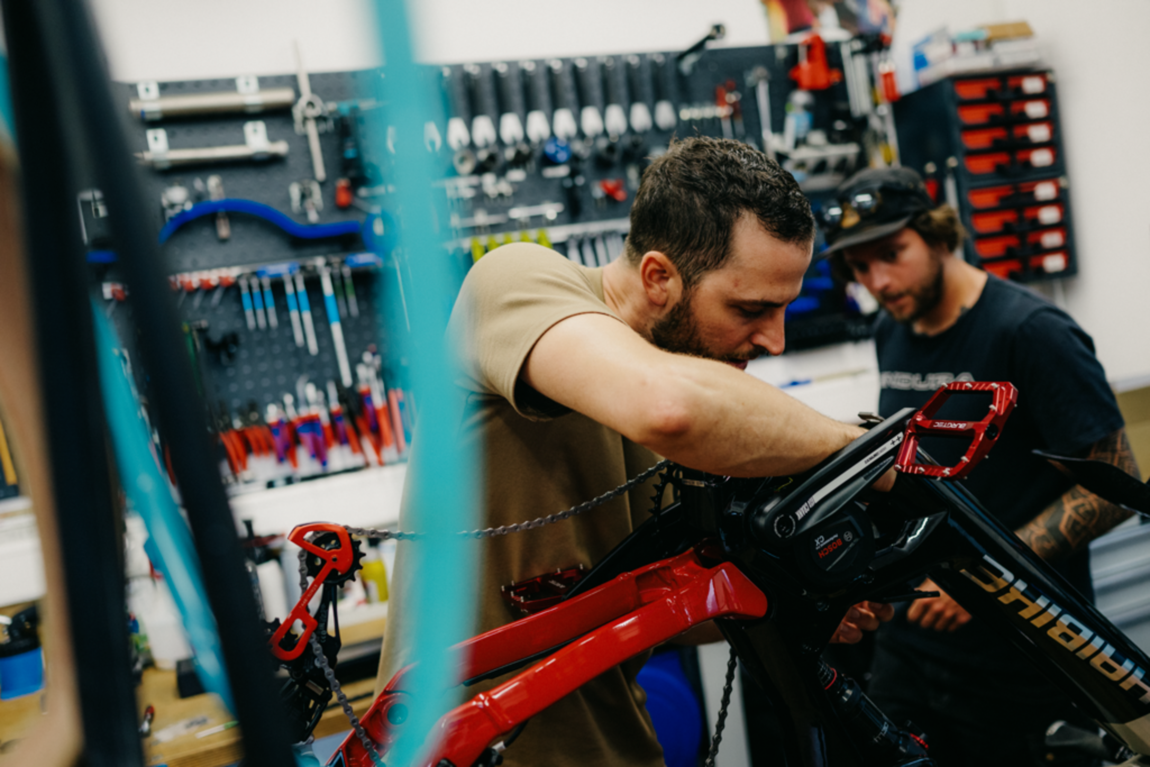 Sports shop for bikers, Valais