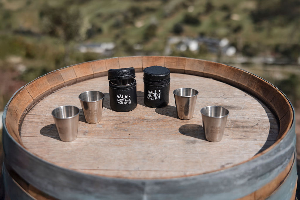 The Valais aperitif cup set