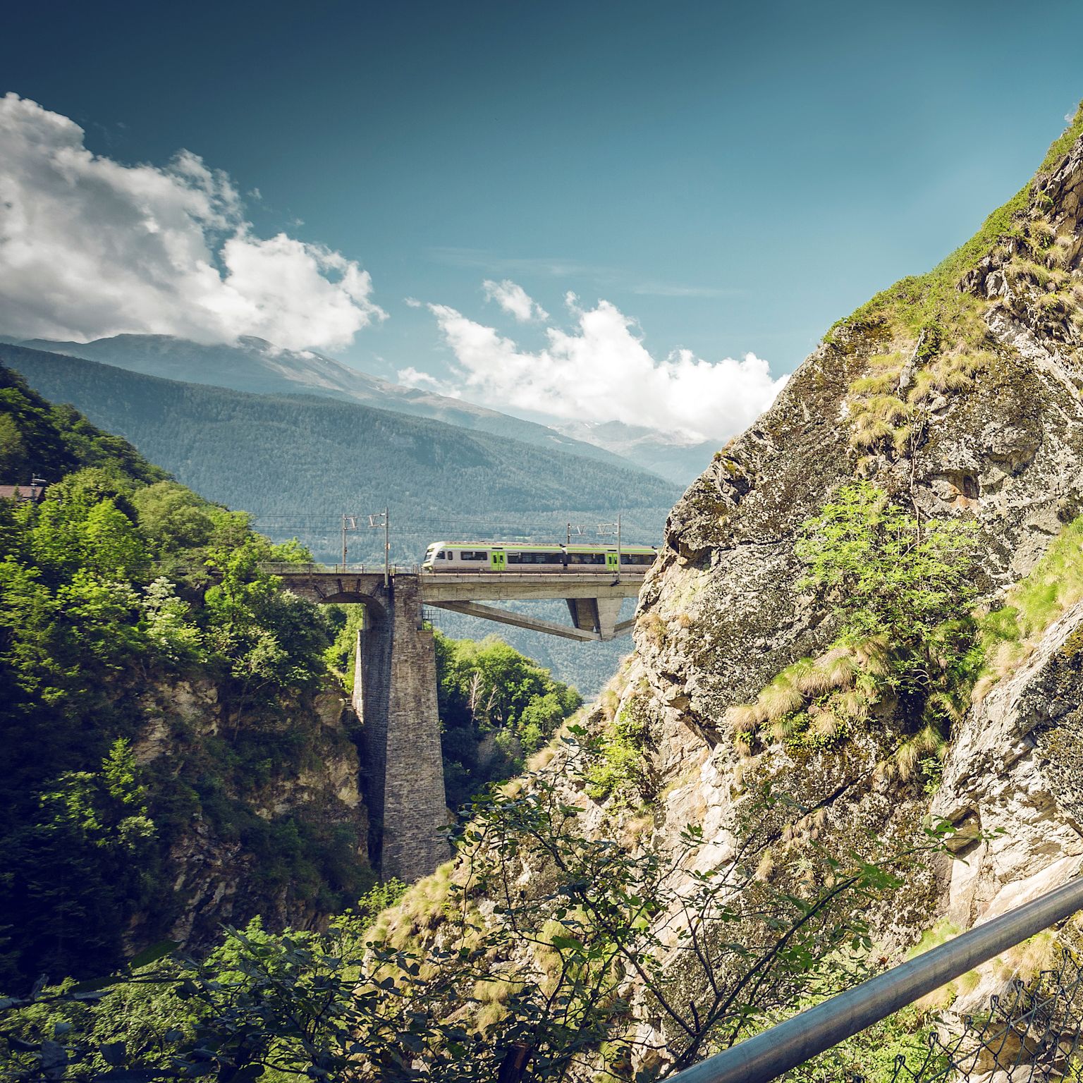 Sonnige Halden, summer, Valais