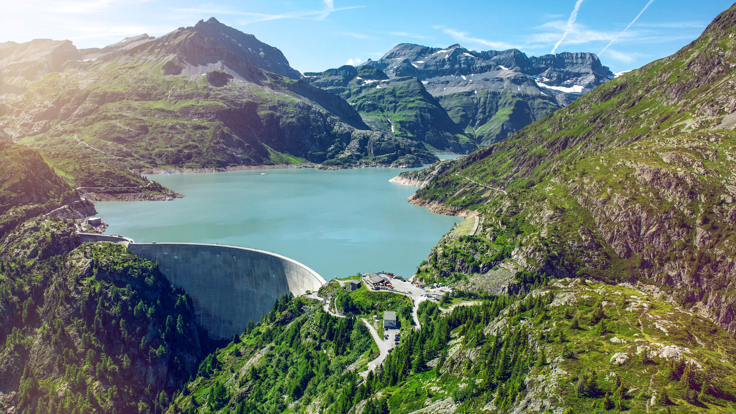 Barrage d'Emosson, Vallée du Trient, Finhaut, Valais