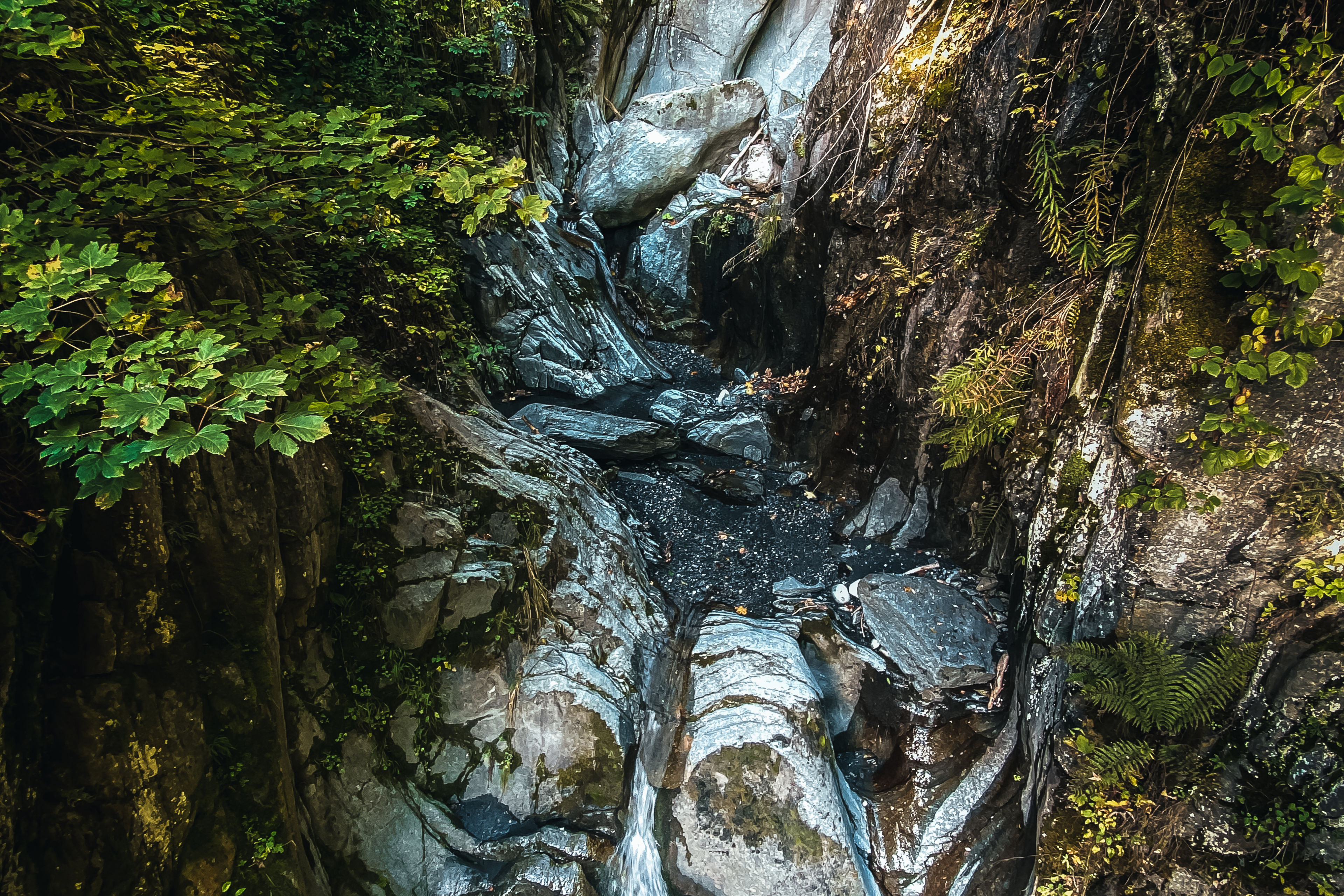 Les Gorges du Dailley se trouvent dans la région de Salvan/les Marécottes