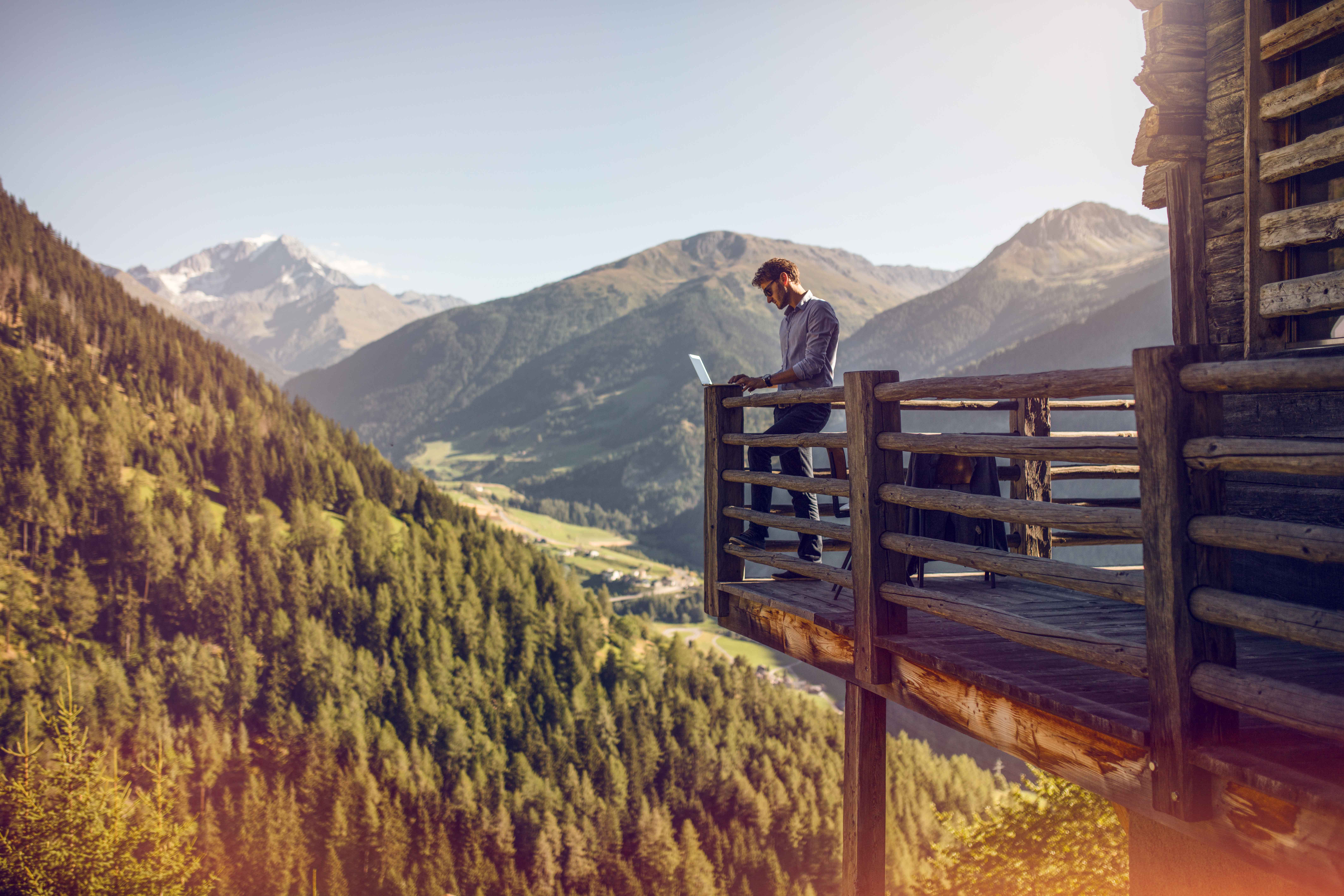 Pays du St-Bernard, Montagne alternative, chalet, valais