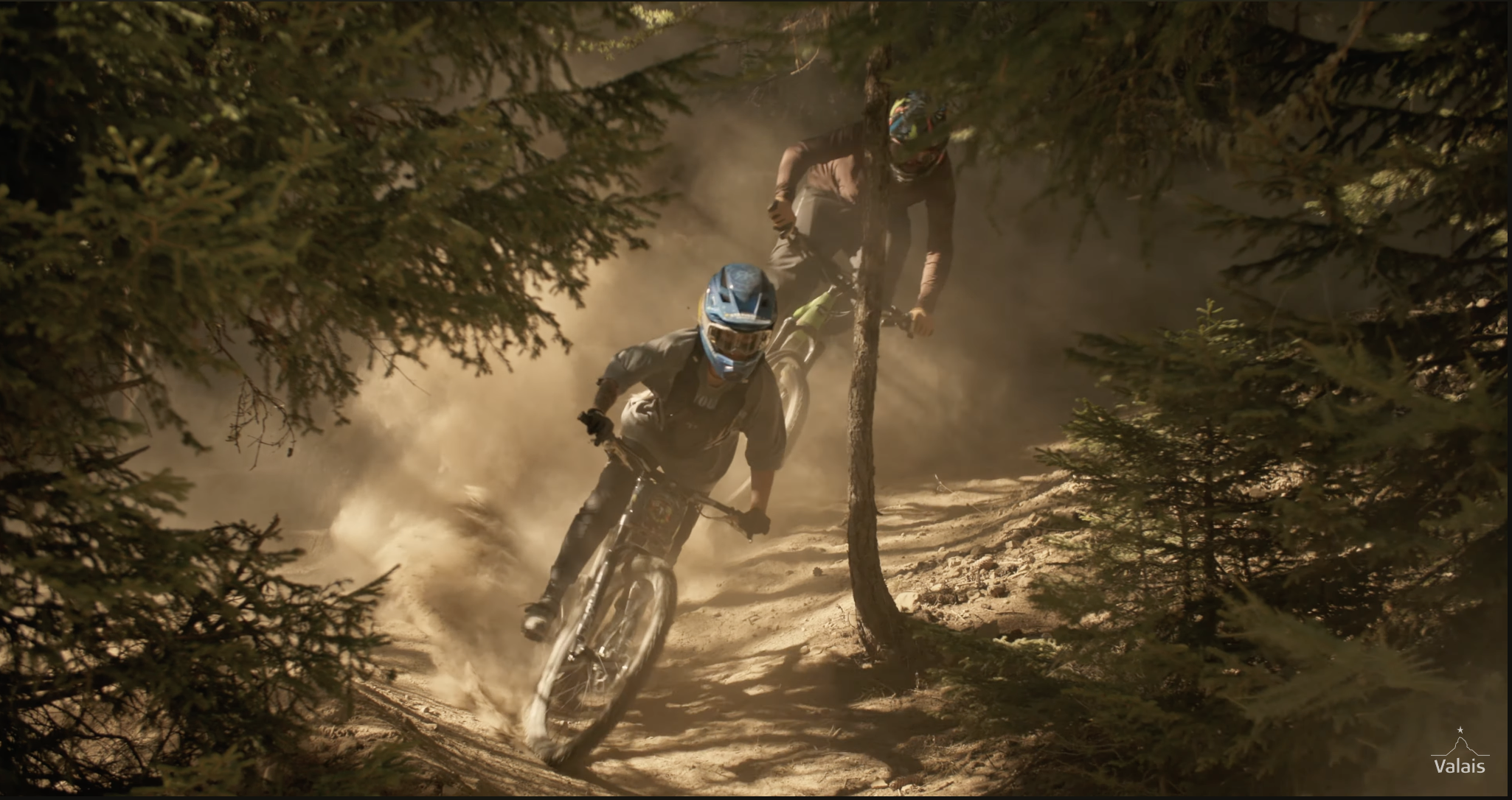 Moutainbike, VTT, Flowtrail, St-Luc, Bike park , Val d'Anniviers, Valais, Switzerland