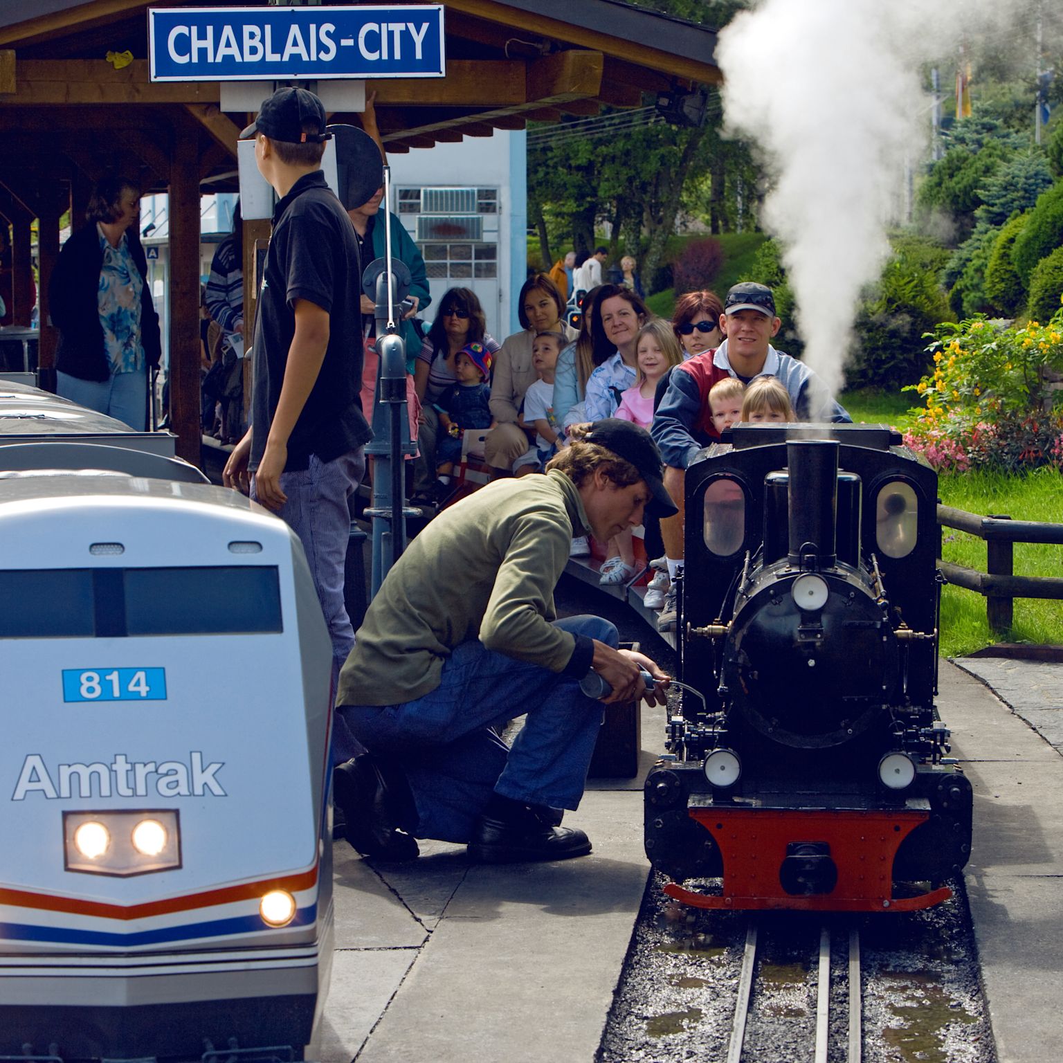 Recreational parks, summer, Valais