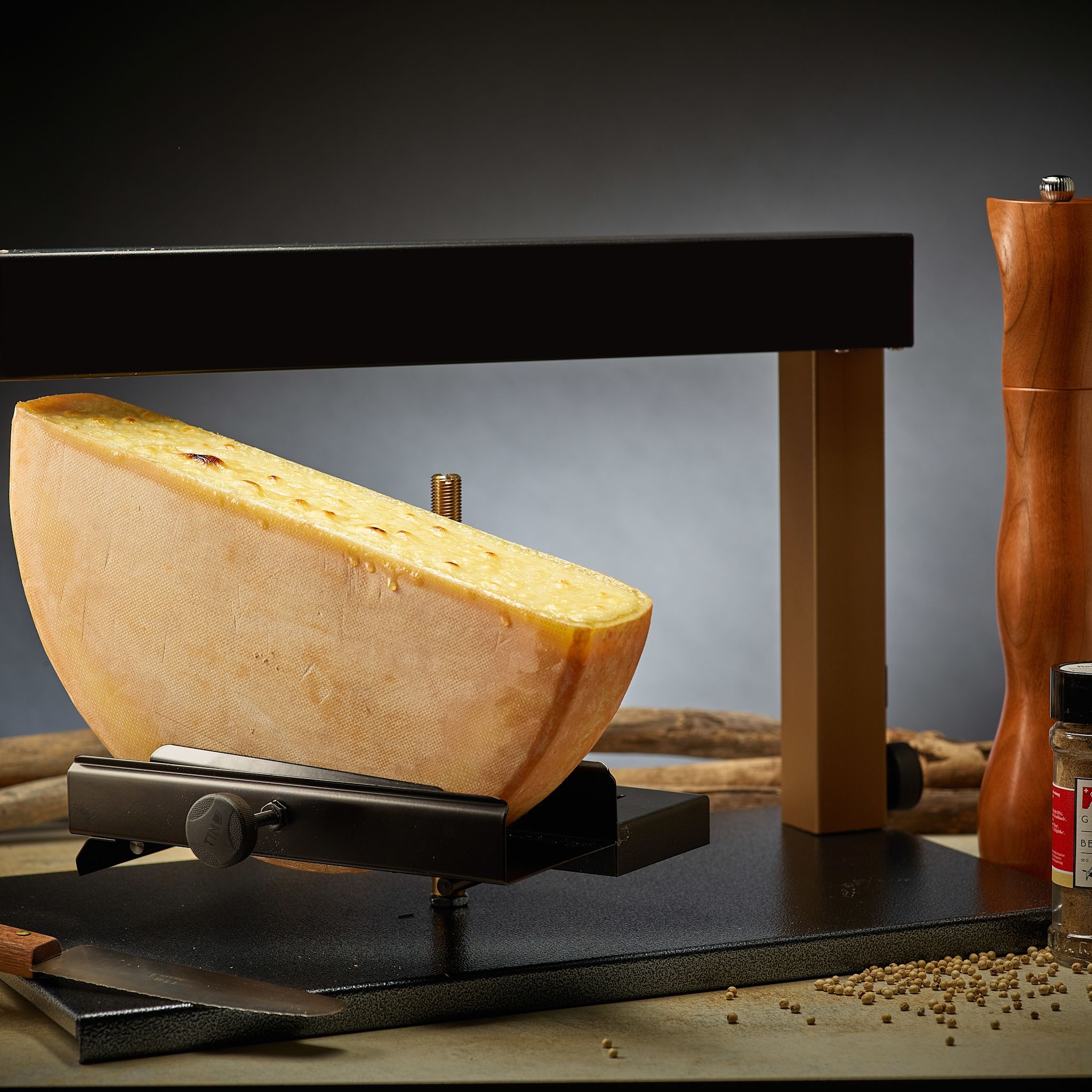 Raclette oven Valais brand Wallis Schweiz Switzerland Suisse