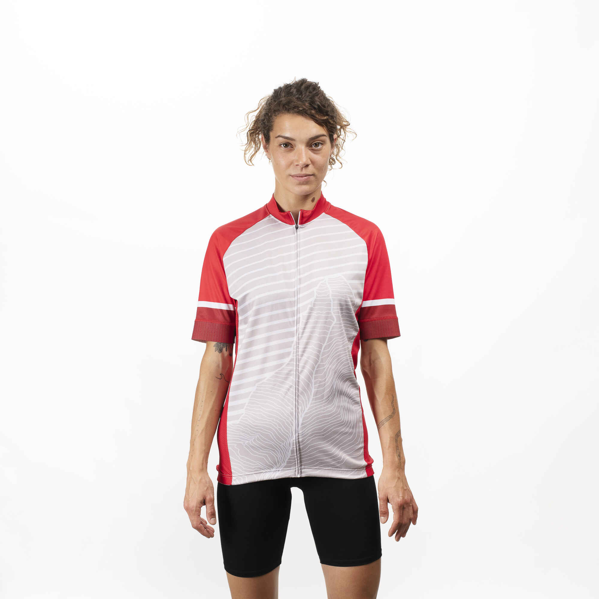 Maillot de vélo Loeffler à manches courtes FZ Messenger 23-Bleu