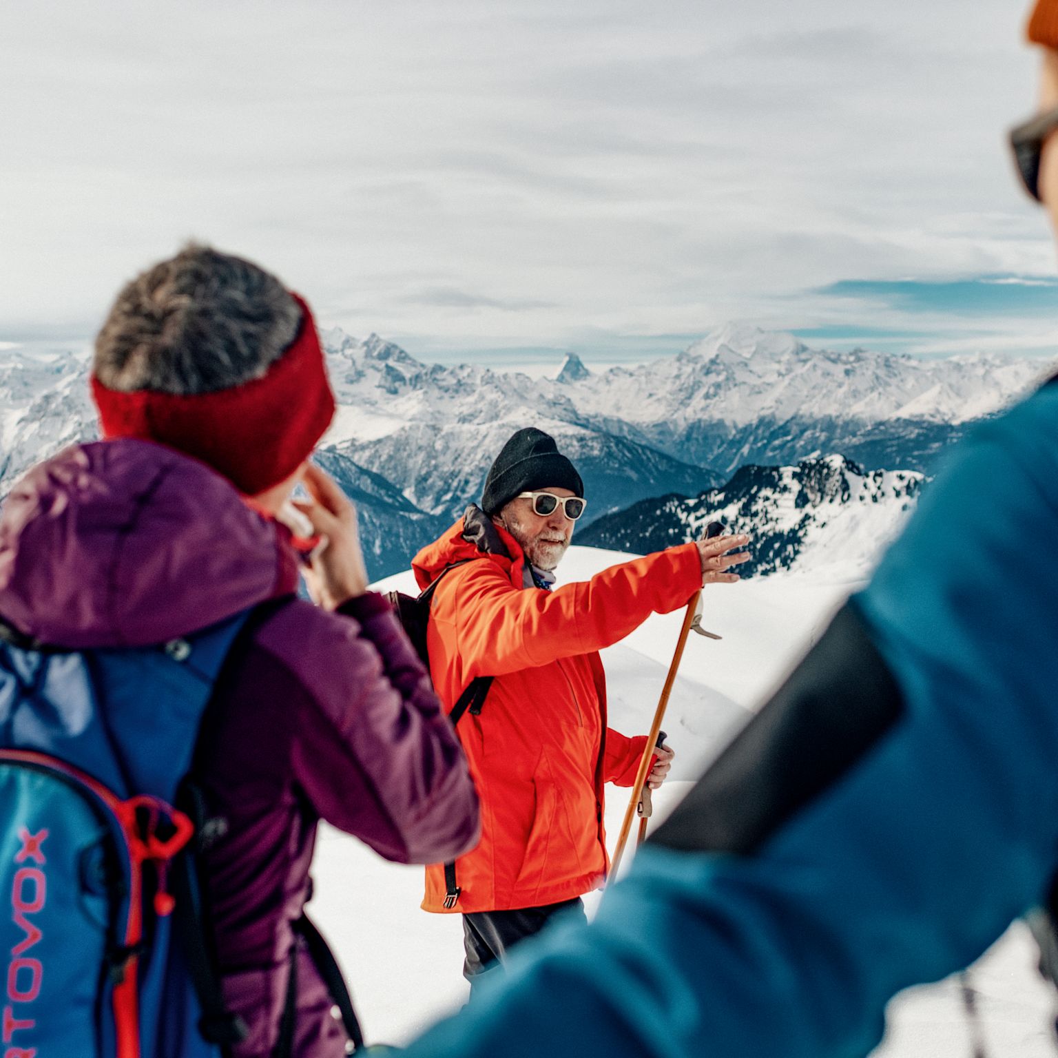 Travelling with Ed, you learn and experience a lot about the Aletsch Arena, Valais, Switzerland