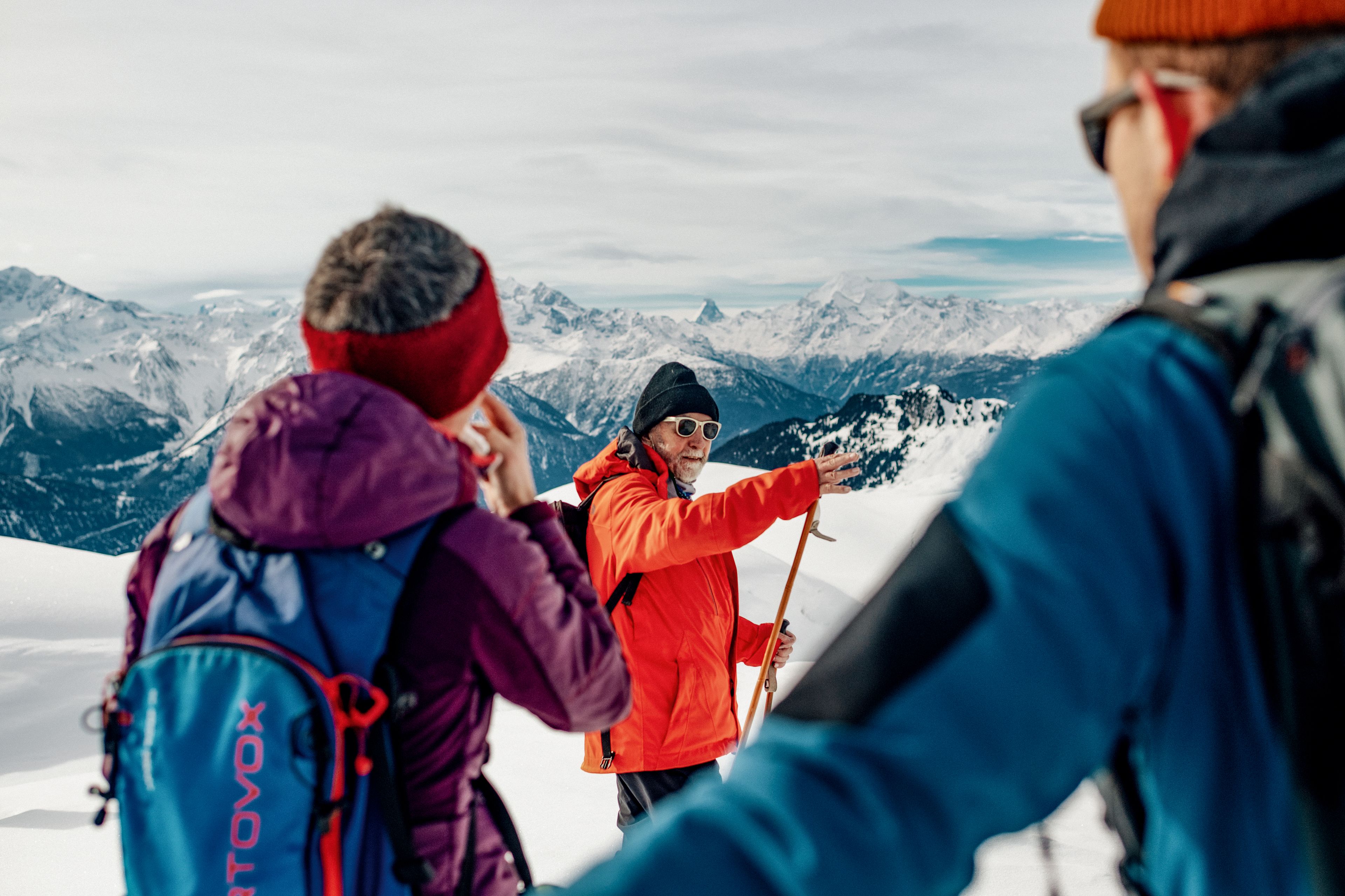 Travelling with Ed, you learn and experience a lot about the Aletsch Arena, Valais, Switzerland
