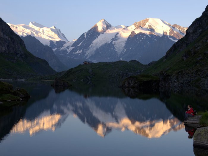 Verbier, Sentier des chamois, été, randonner, Valais