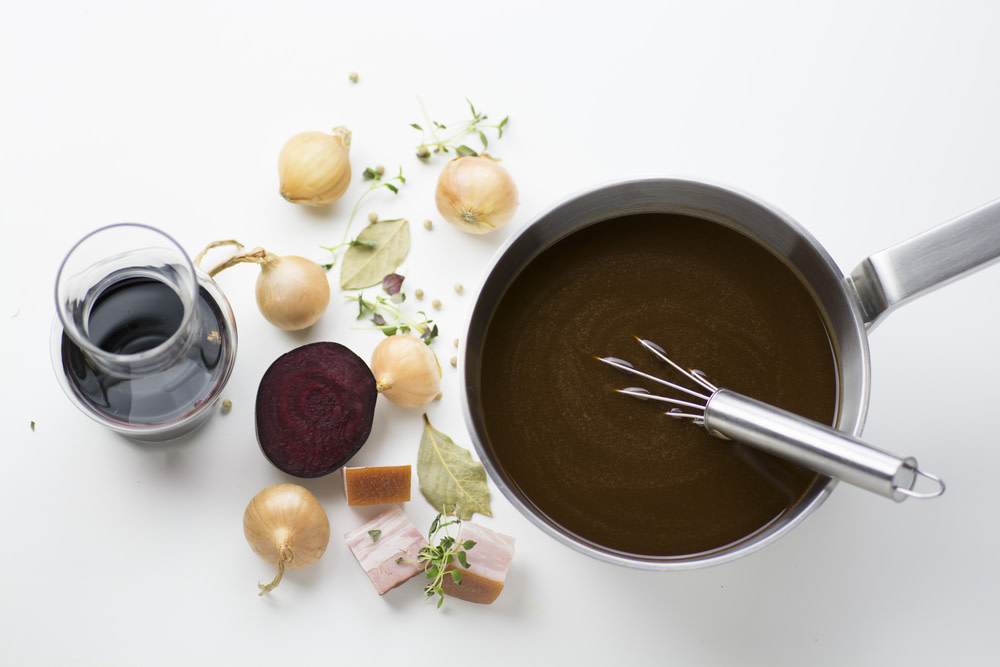 Red wine sauce recipe | Valais Switzerland