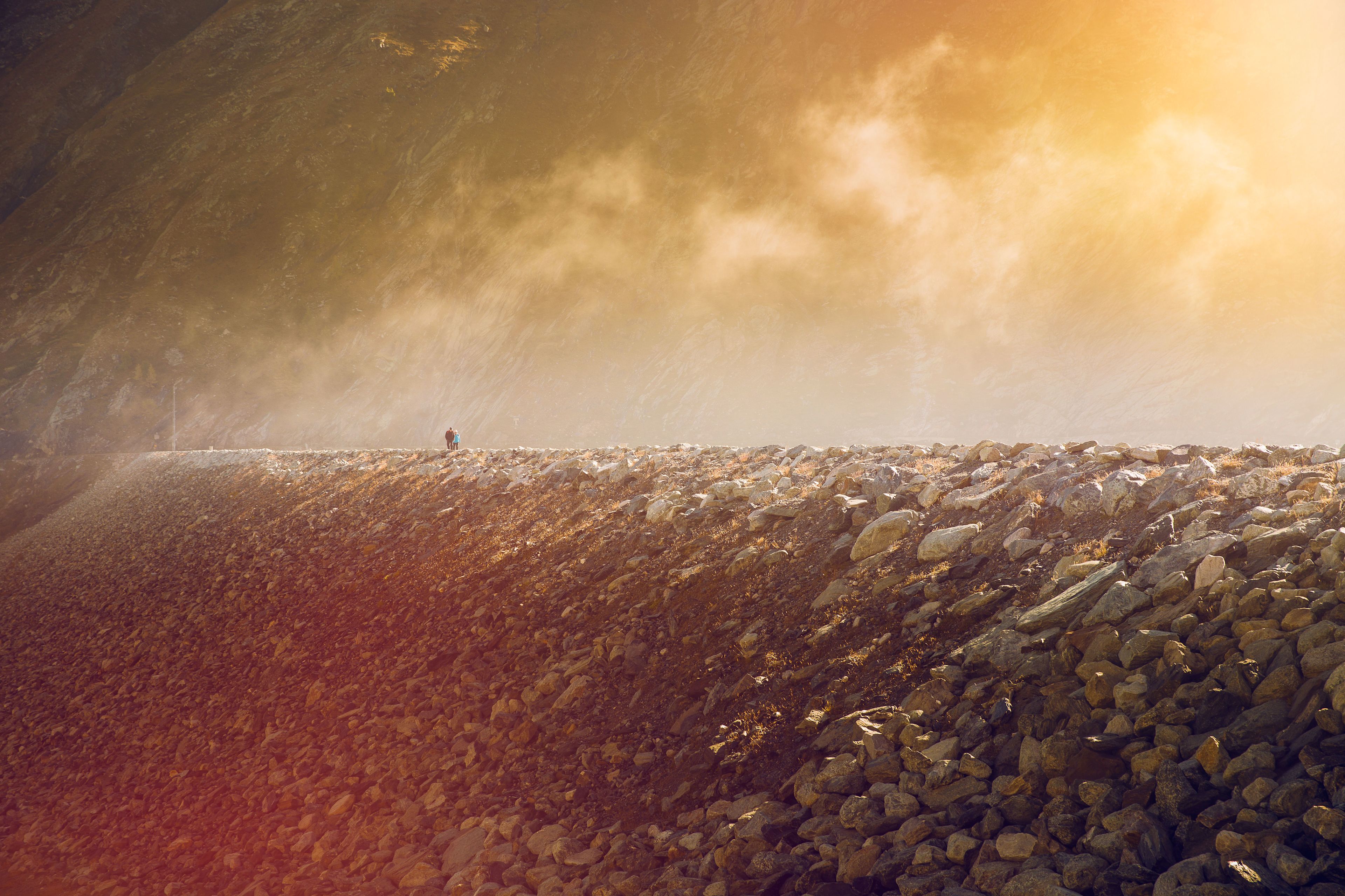 Mystique barrage de Mattmark