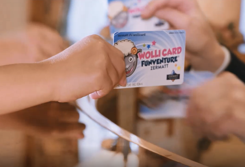 Wolli Card, Valais, Switzerland