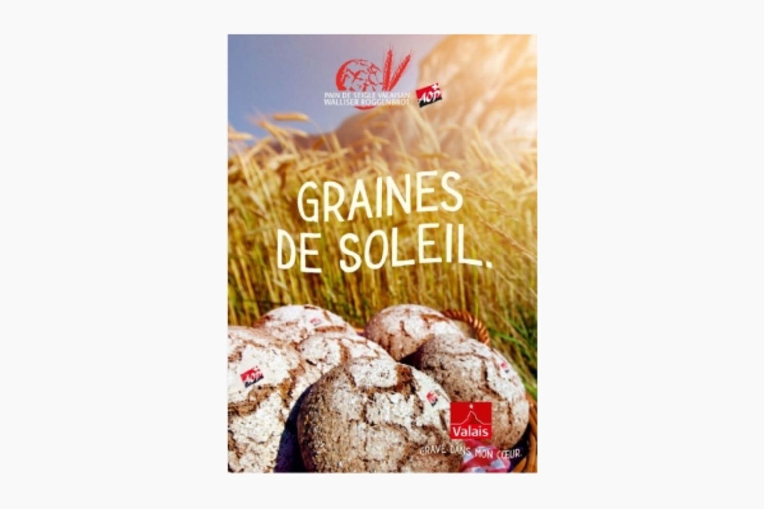 Brochure of Valais rye bread