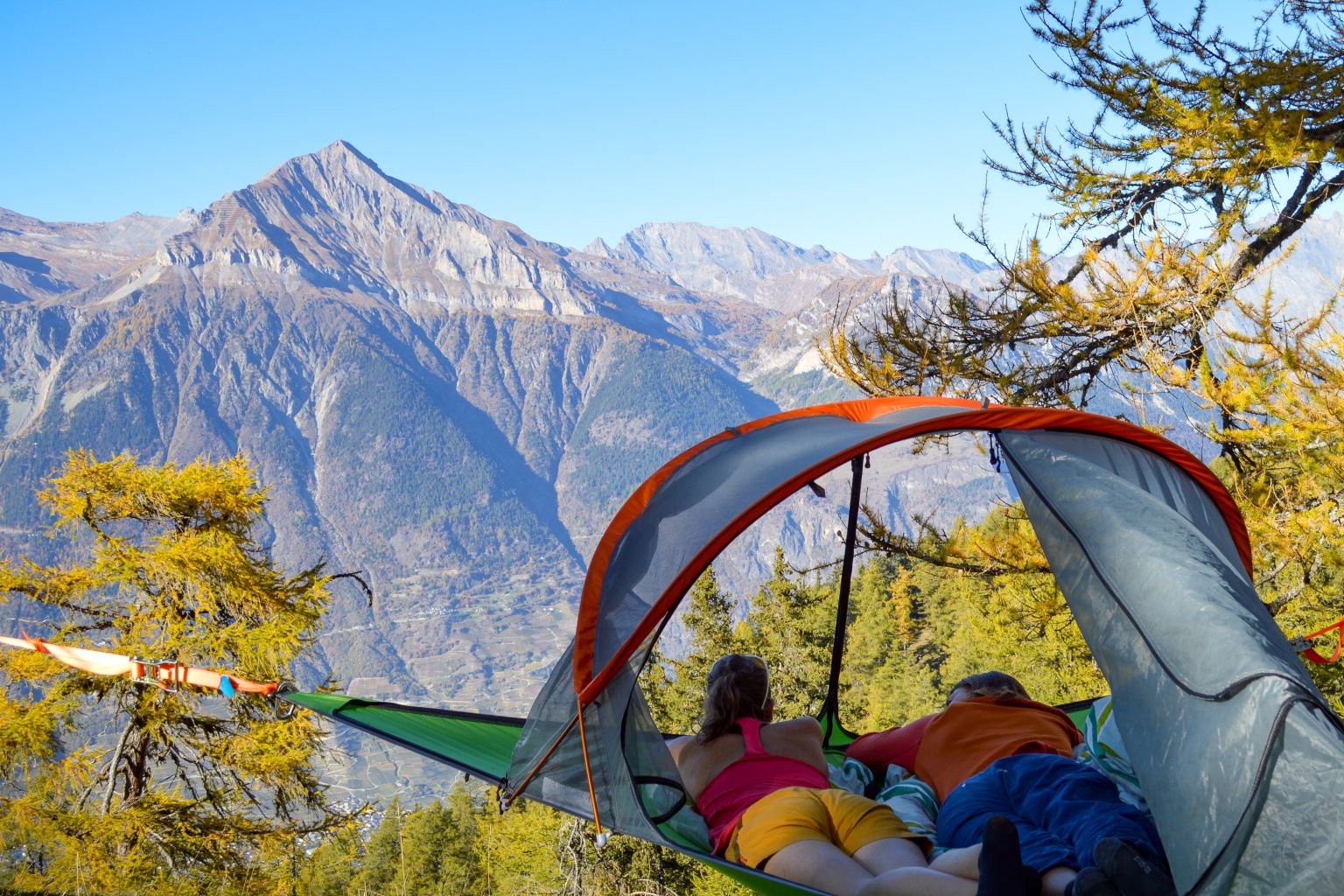 Arbro Camp, Valais, Suisse