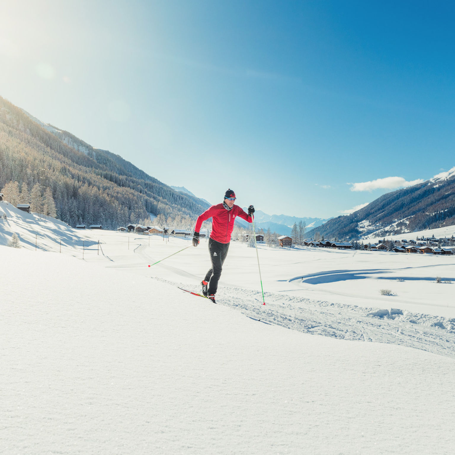 Ski hiver Vallée de Conches, Valais