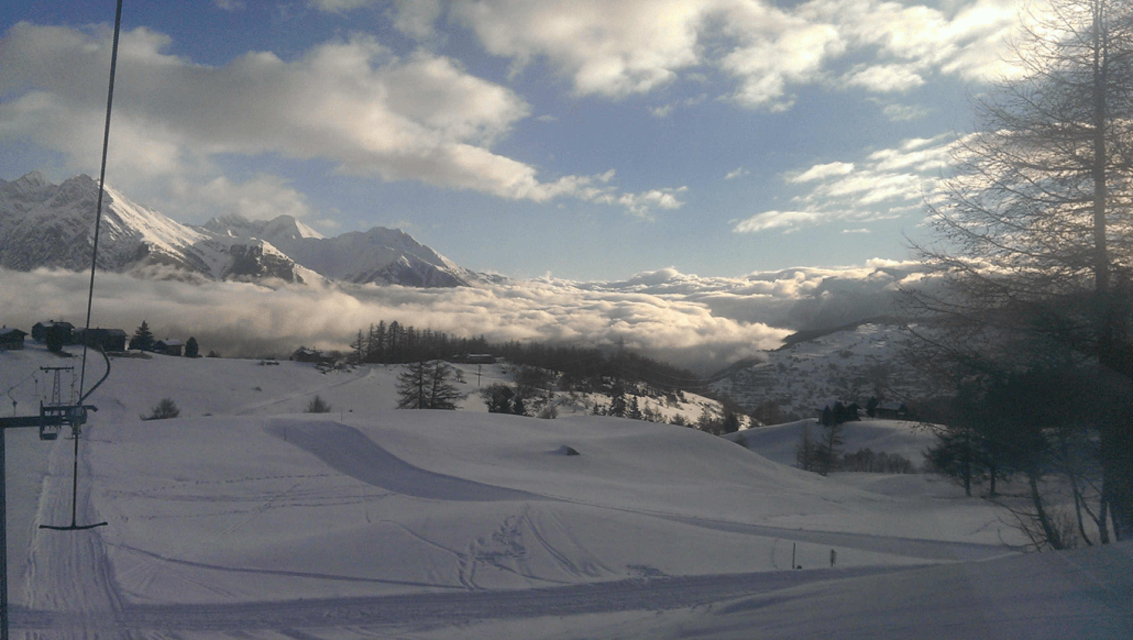 Skigebiet von Eischoll