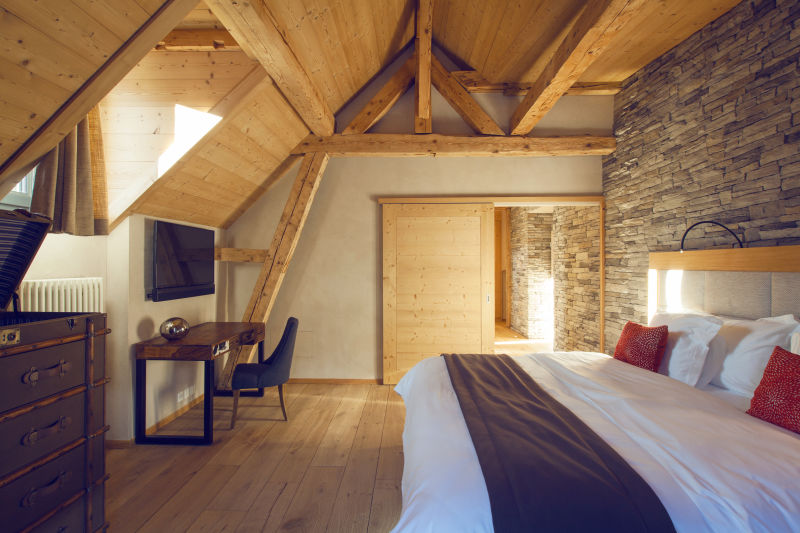 Prestige Suite at the Hotel National in Champéry, Portes du Soleil, Valais