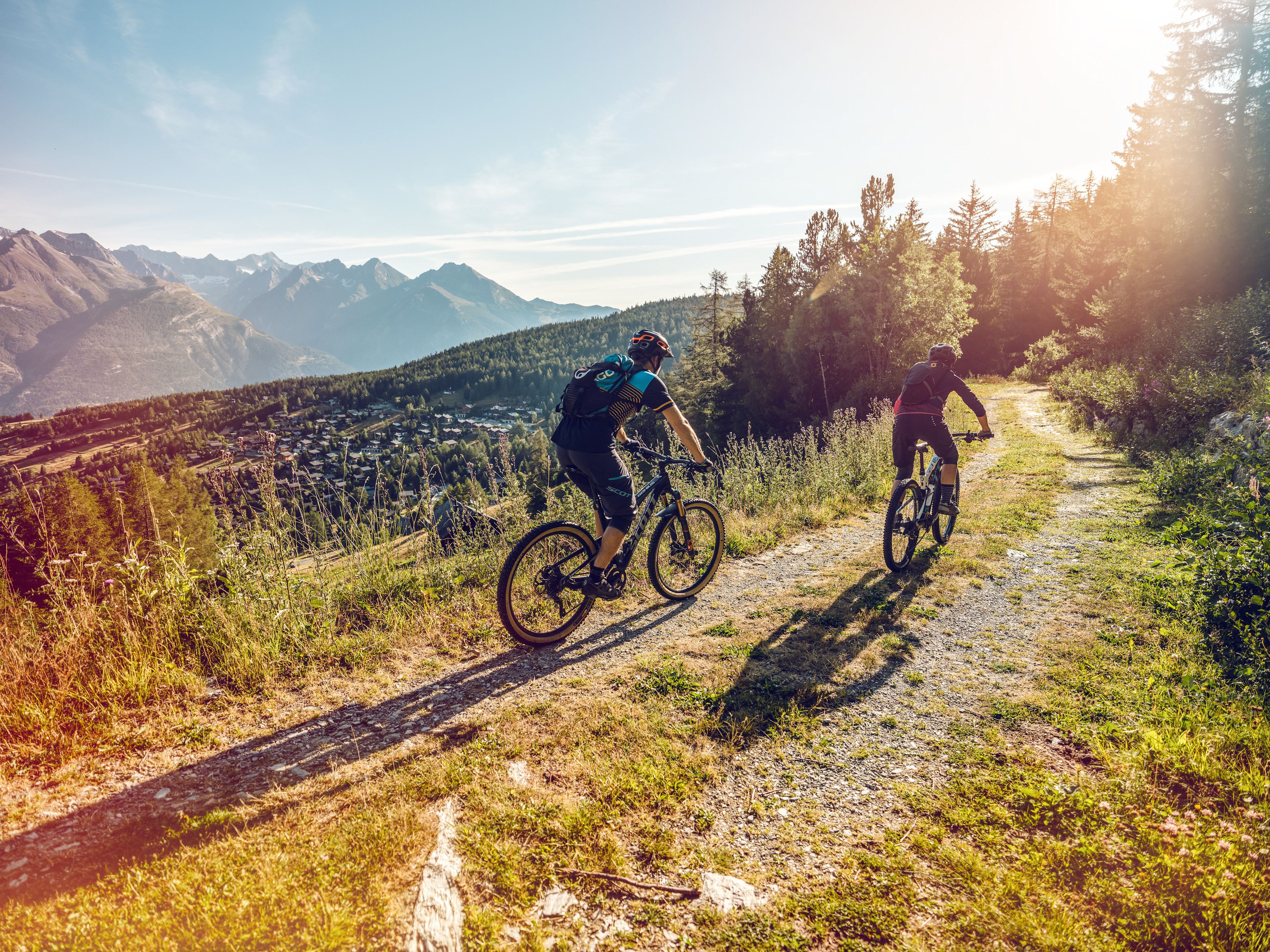 Mountainbike Grächen Moosalp Valais Wallis