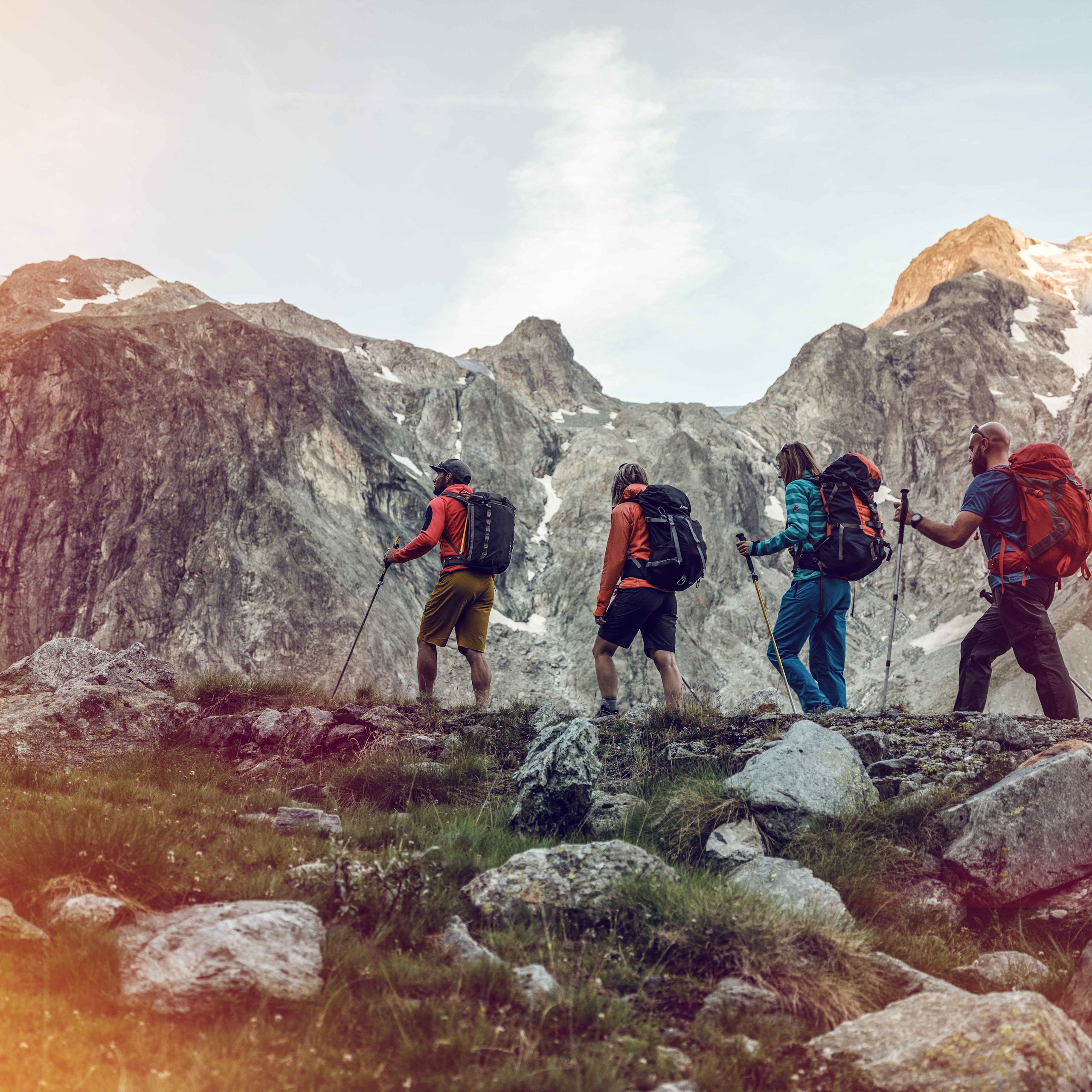 Hike to the Berthol Glacier, Hiking in Valais, Switzerland