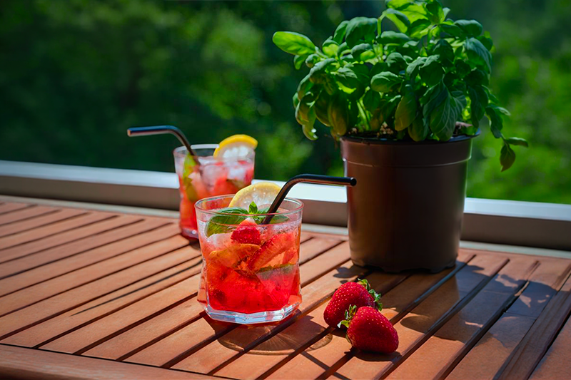 Erdbeer-Mocktail