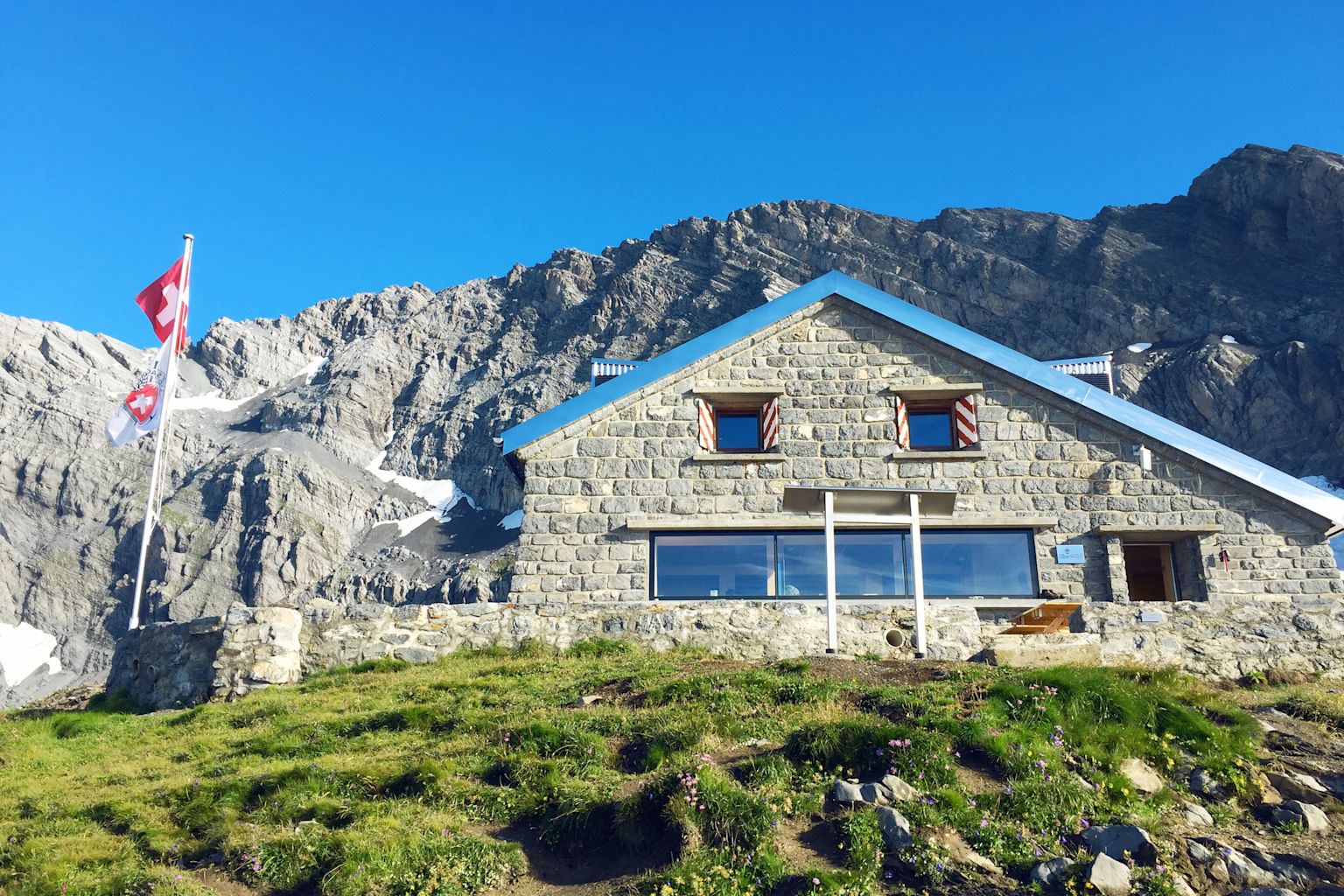 Cabane Rambert in Ovronnaz, Valais, Switzerland