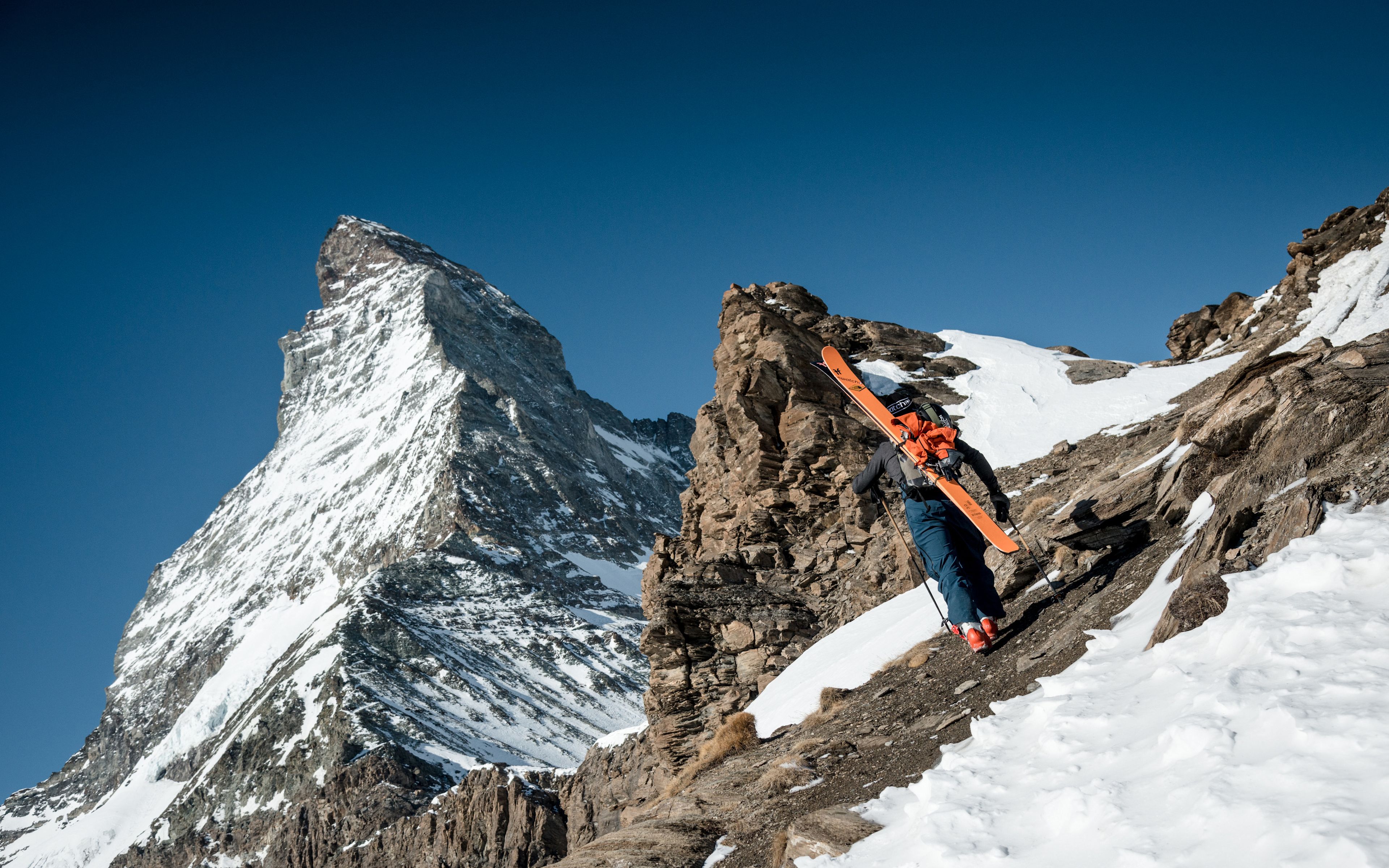 Samuel Anthamatten, Matterhorn. Wallis, Schweiz