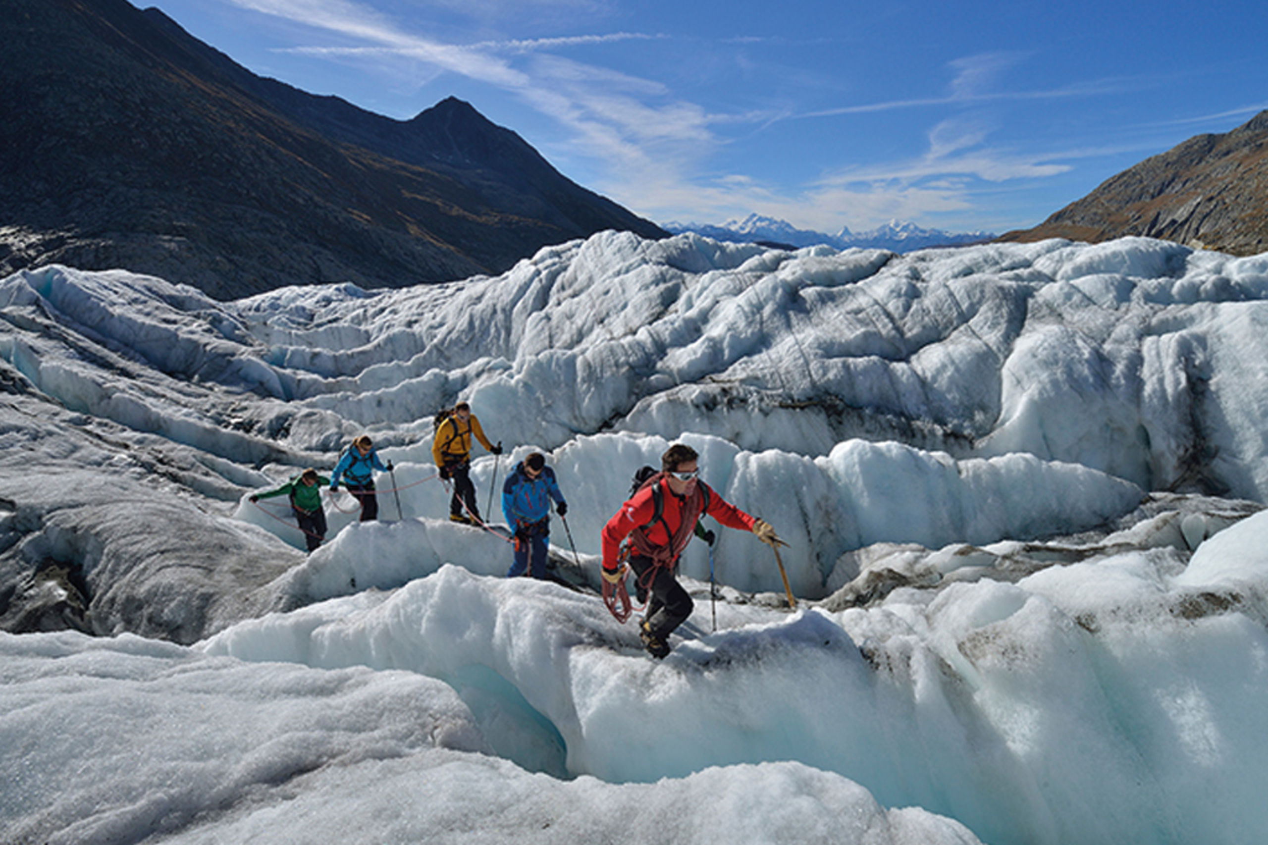 Gletsjer Glacier tour UNESCO - Aletsch Arena | Valais Switzerland
