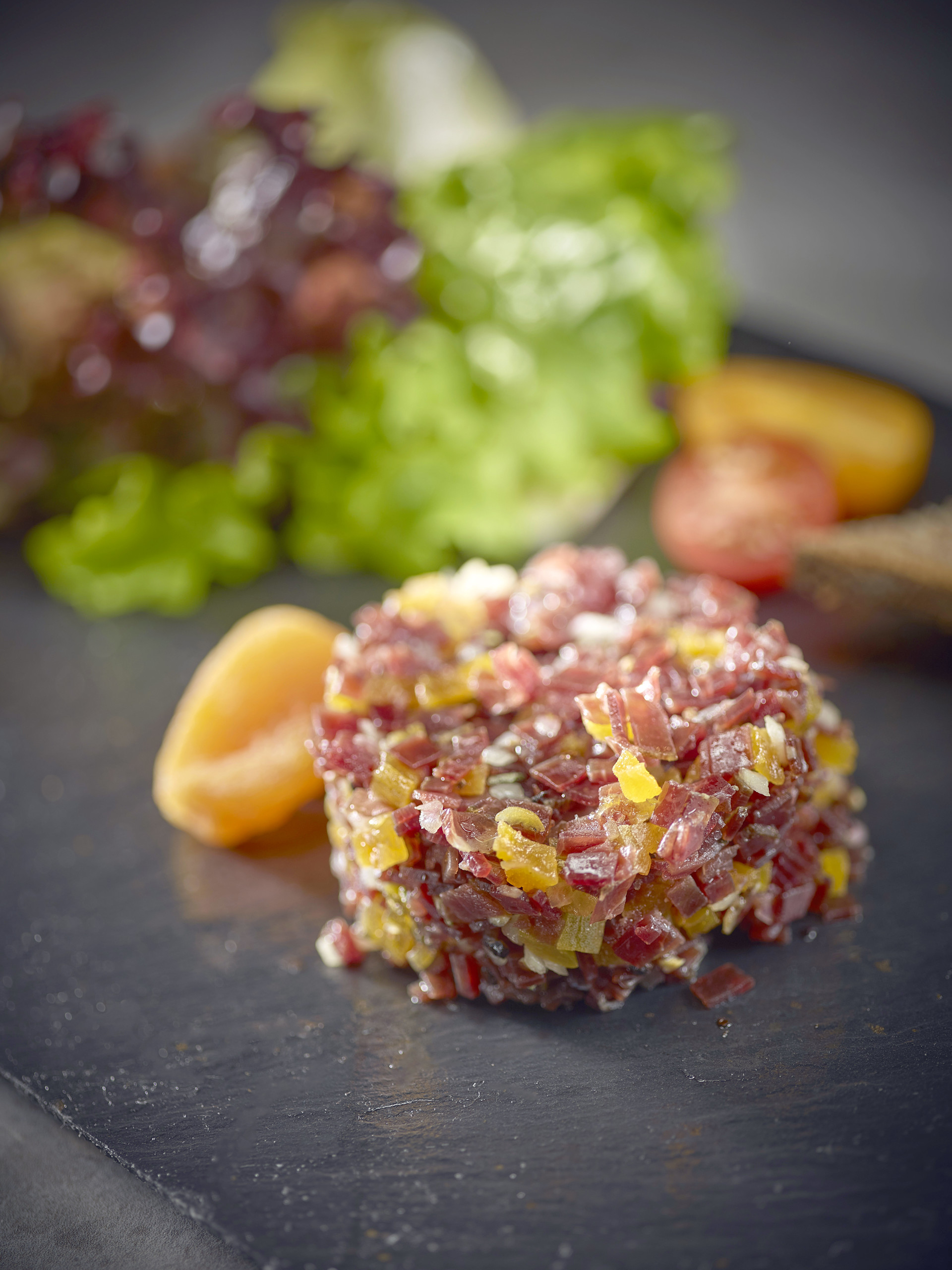 Dried meat tartare