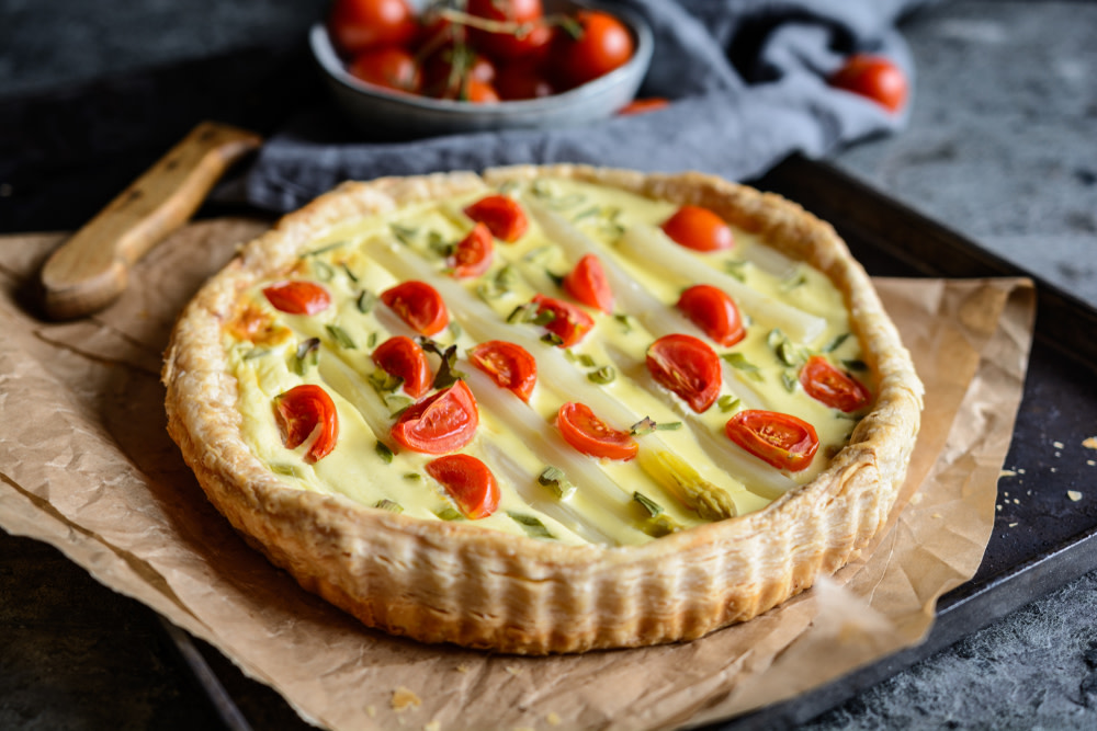 Spargelkuchen