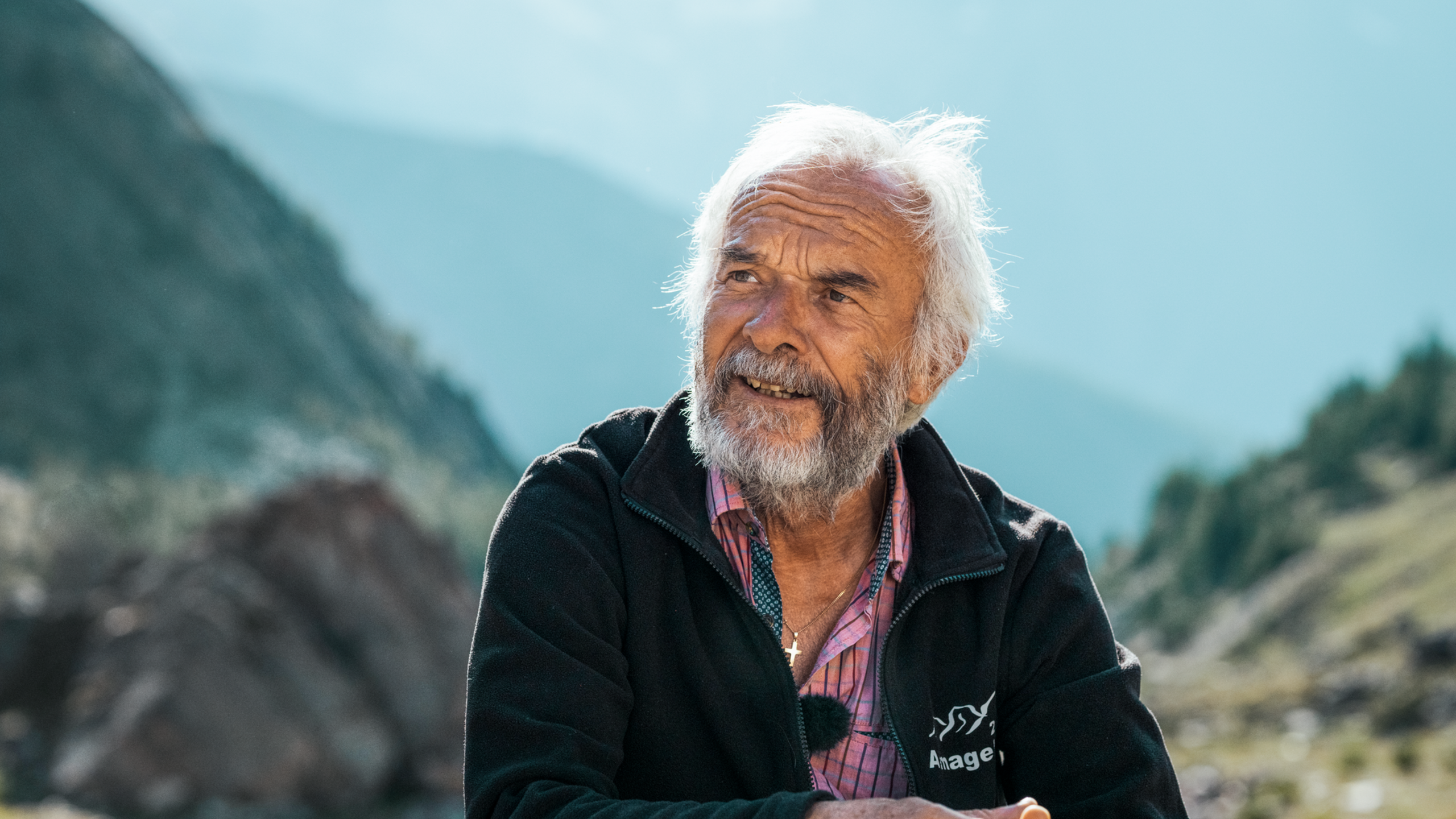 Urs Anthamatten, hôte du Berghotel Almagelleralp.