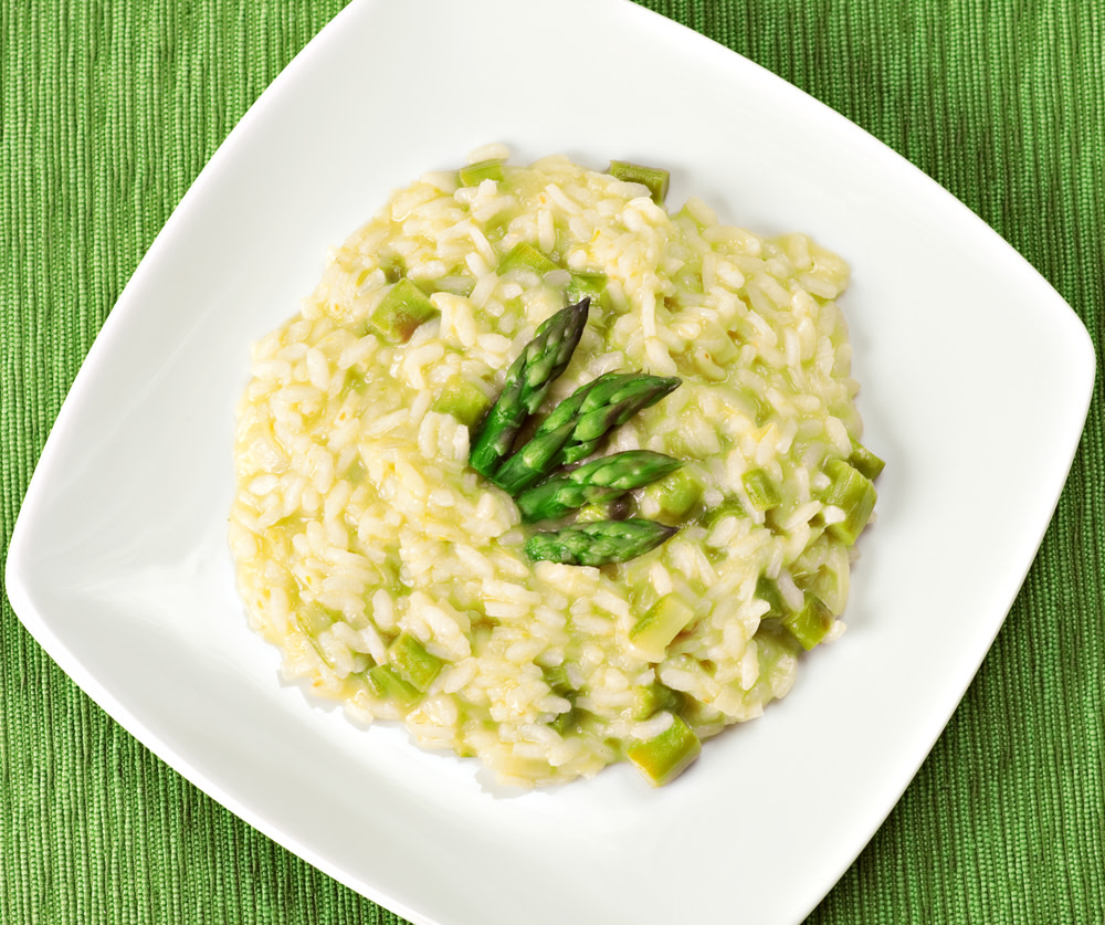 Risotto aux asperges du Valais