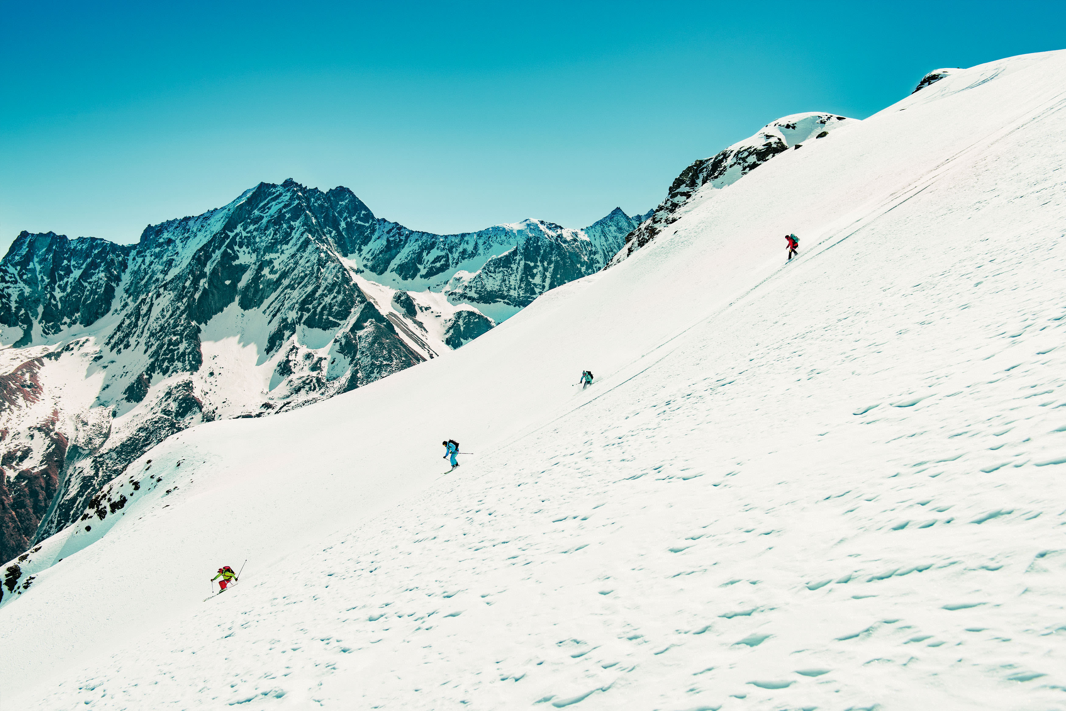 Arolla, Val d'Hérens, Ski de randonné