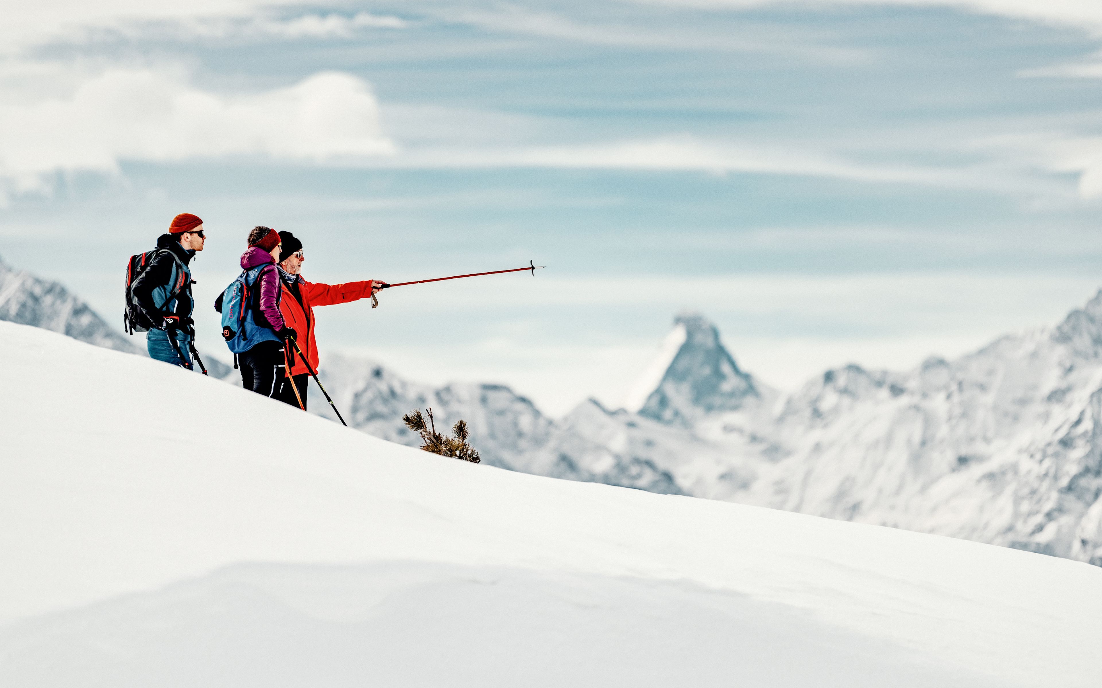 Proud peaks as far as the eye can see, Valais, Switzerland
